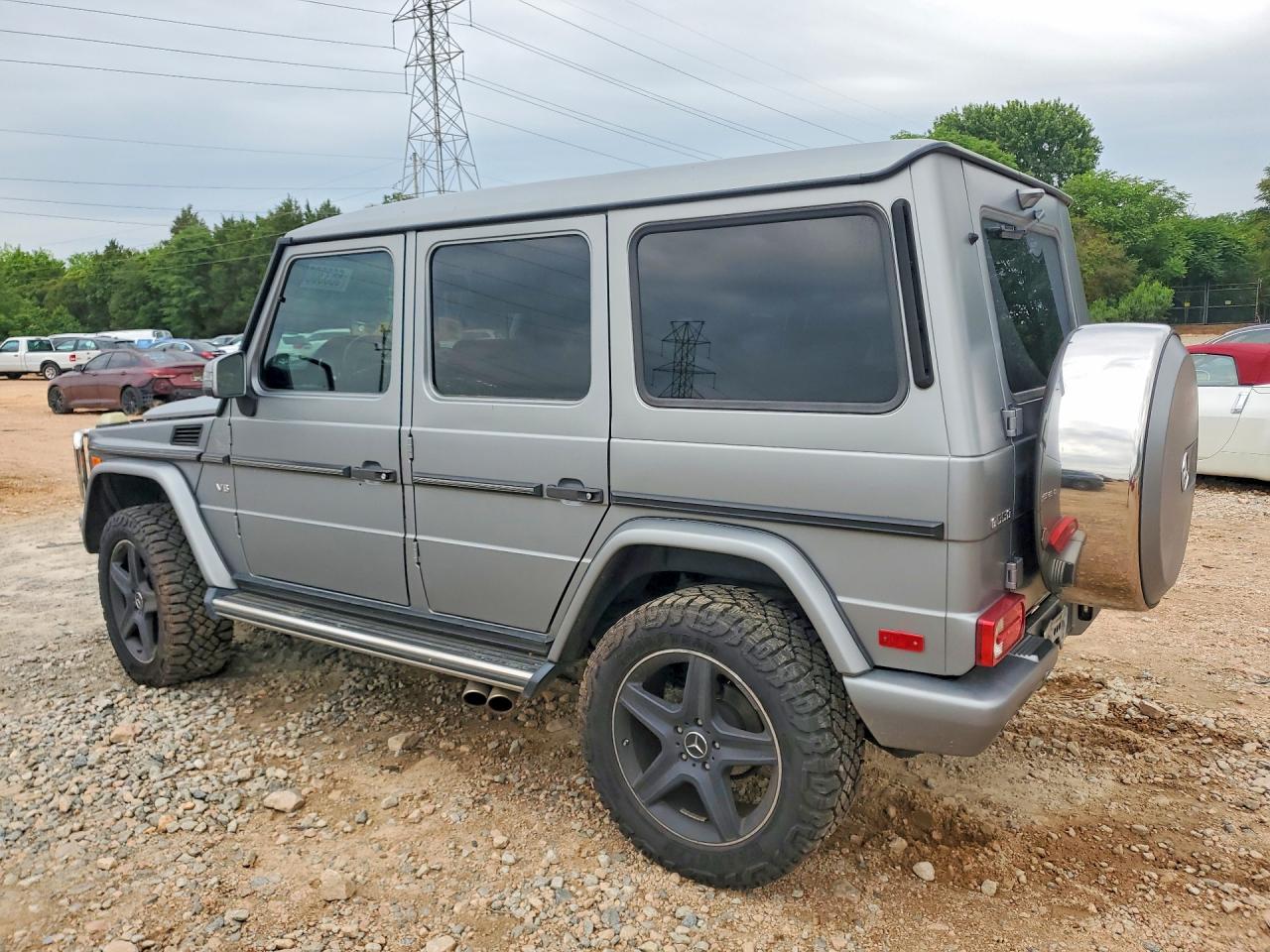 2014 Mercedes-benz G 550 Silver vin: WDCYC3HF7EX226565