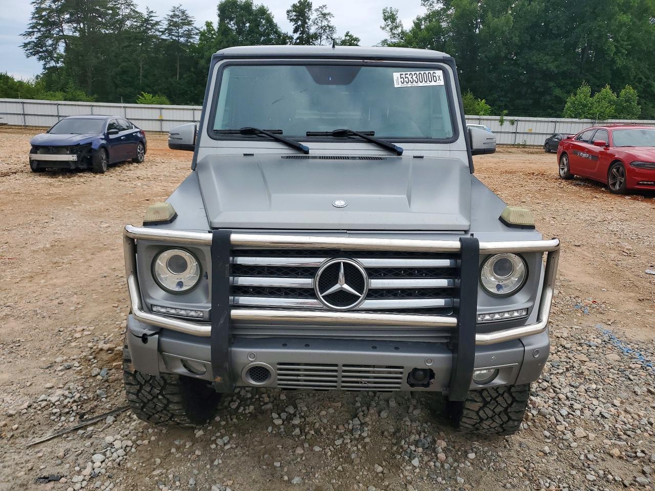 2014 Mercedes-benz G 550 Silver vin: WDCYC3HF7EX226565