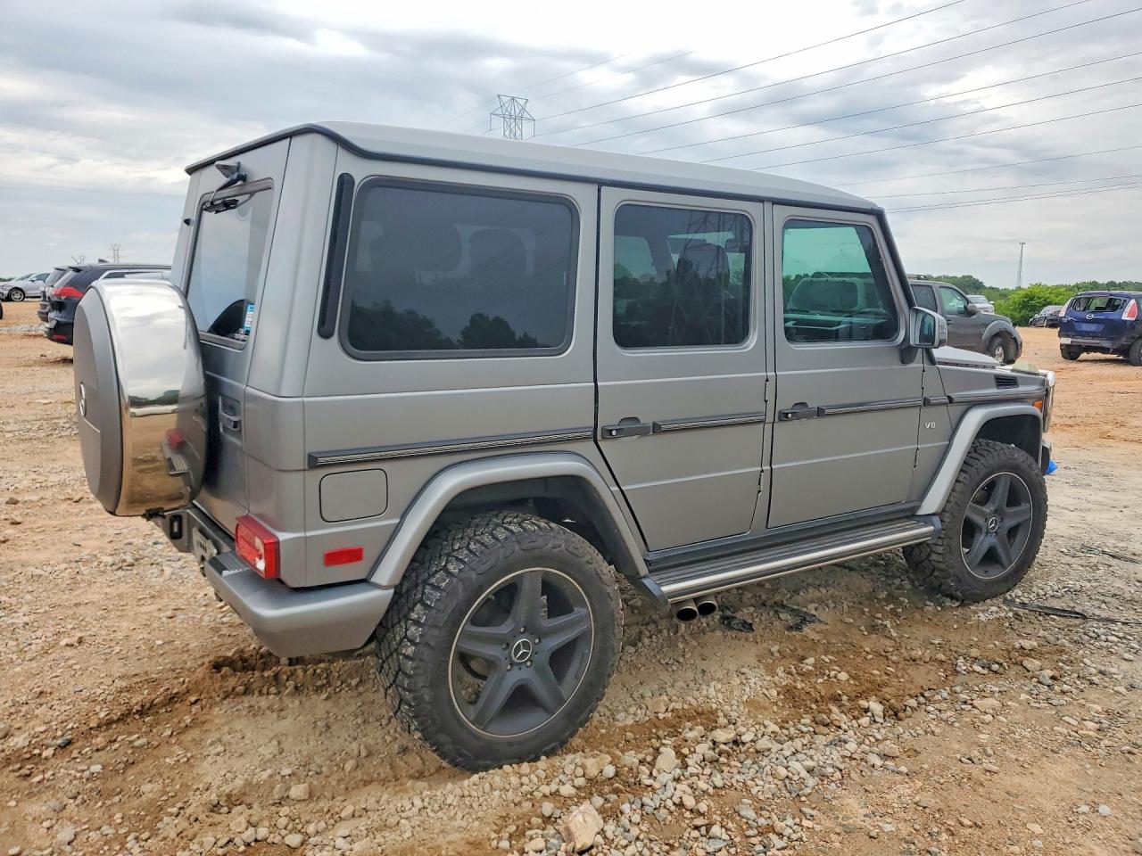 2014 Mercedes-benz G 550 Silver vin: WDCYC3HF7EX226565