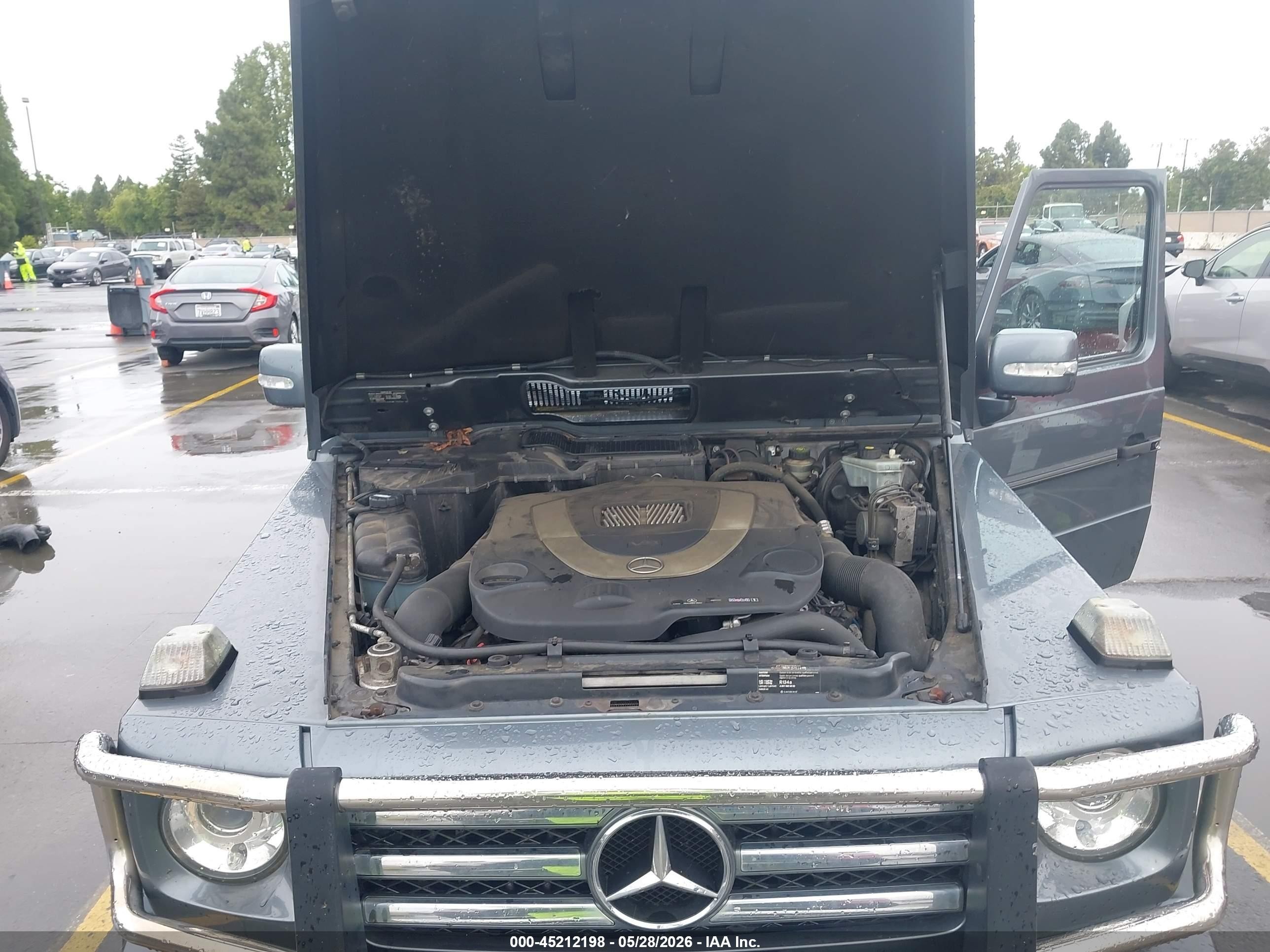 2010 Mercedes-benz G 550 4matic Blue vin: WDCYC3HF8AX184269