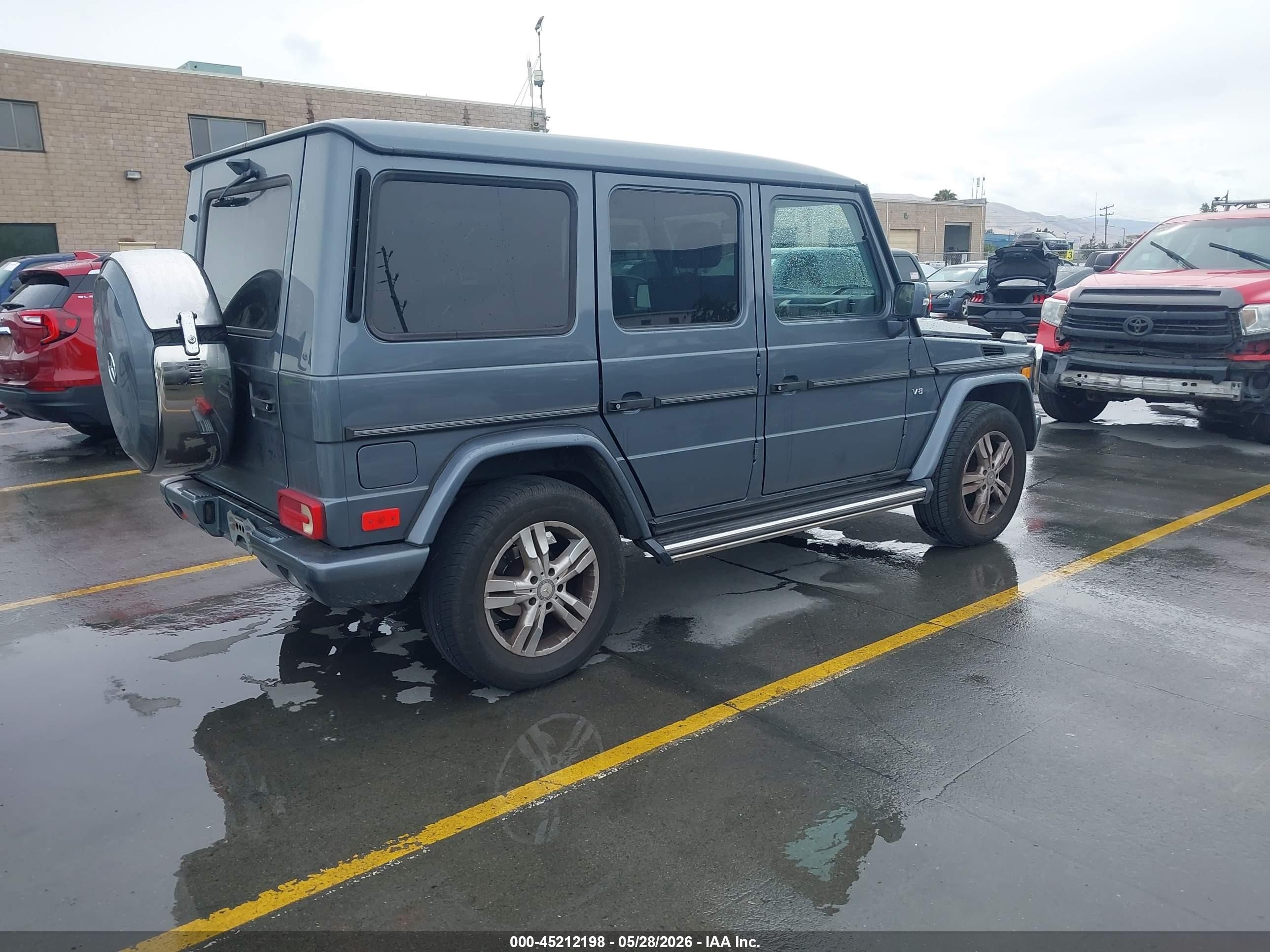 2010 Mercedes-benz G 550 4matic Blue vin: WDCYC3HF8AX184269