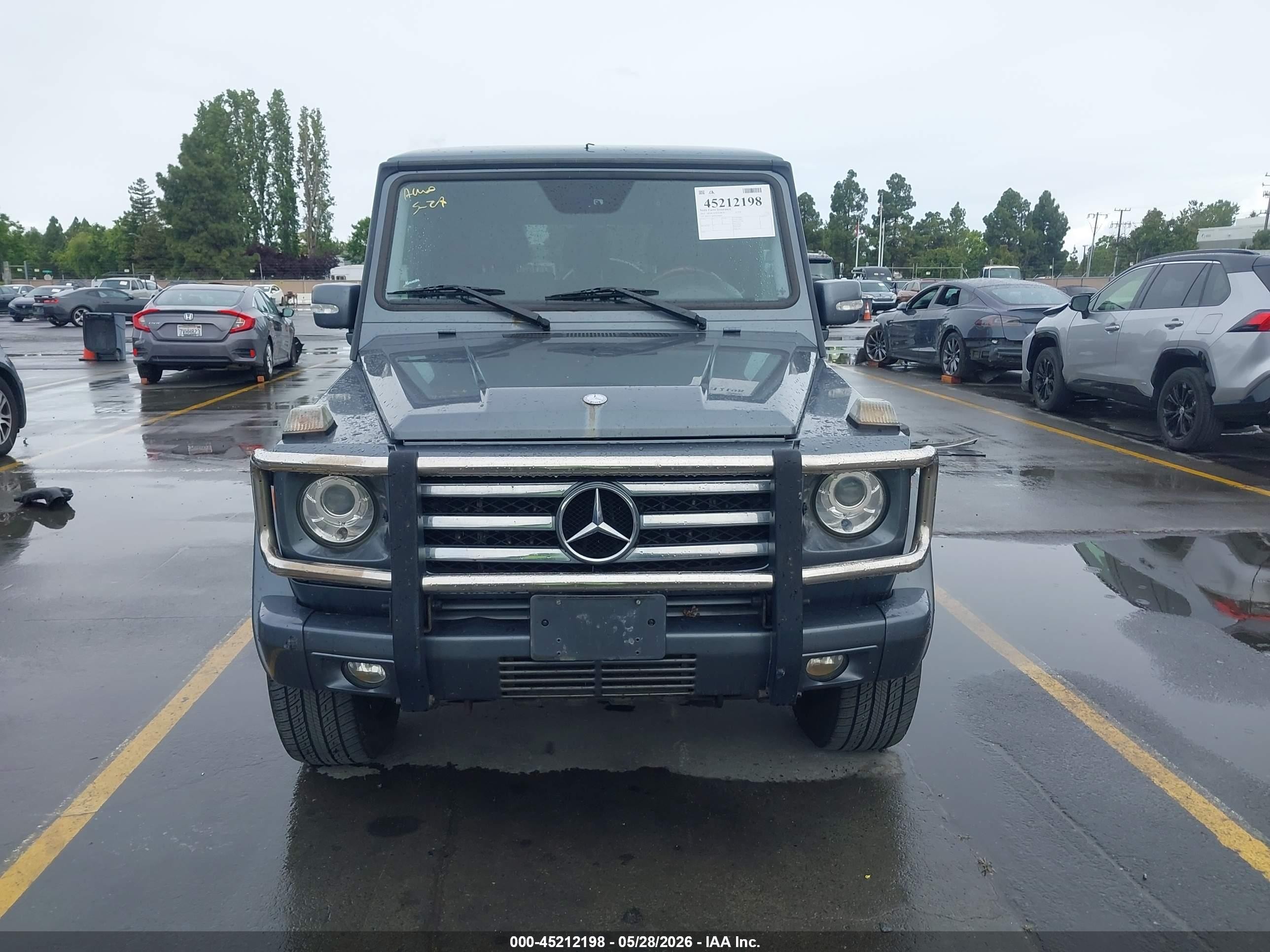 2010 Mercedes-benz G 550 4matic Blue vin: WDCYC3HF8AX184269