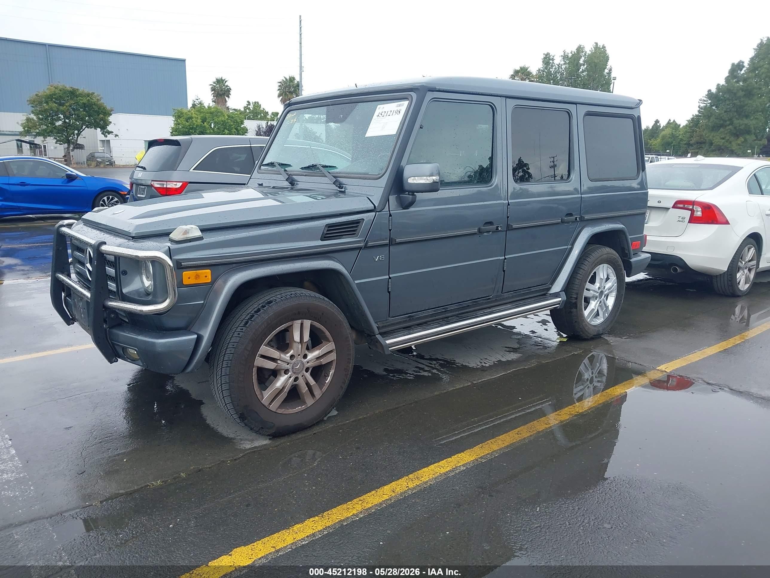 2010 Mercedes-benz G 550 4matic Blue vin: WDCYC3HF8AX184269