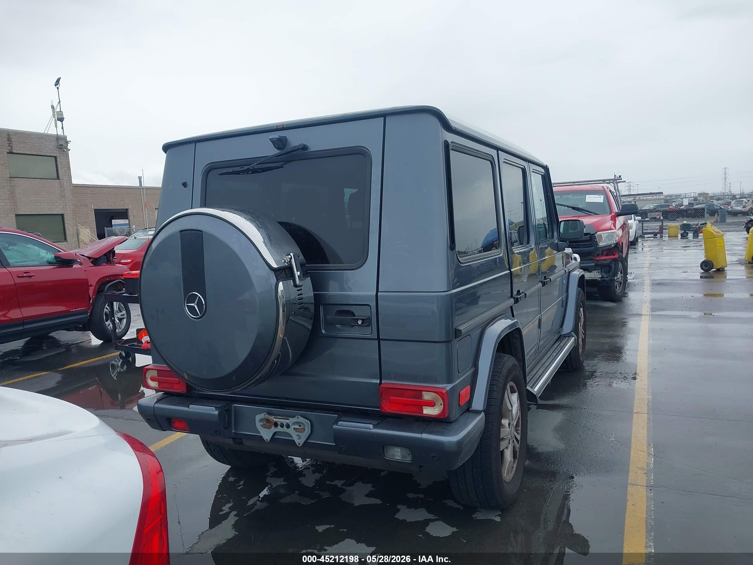 2010 Mercedes-benz G 550 4matic Blue vin: WDCYC3HF8AX184269