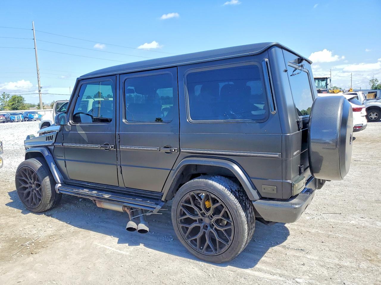 2013 Mercedes-benz G 550 Charcoal vin: WDCYC3HF8DX210437