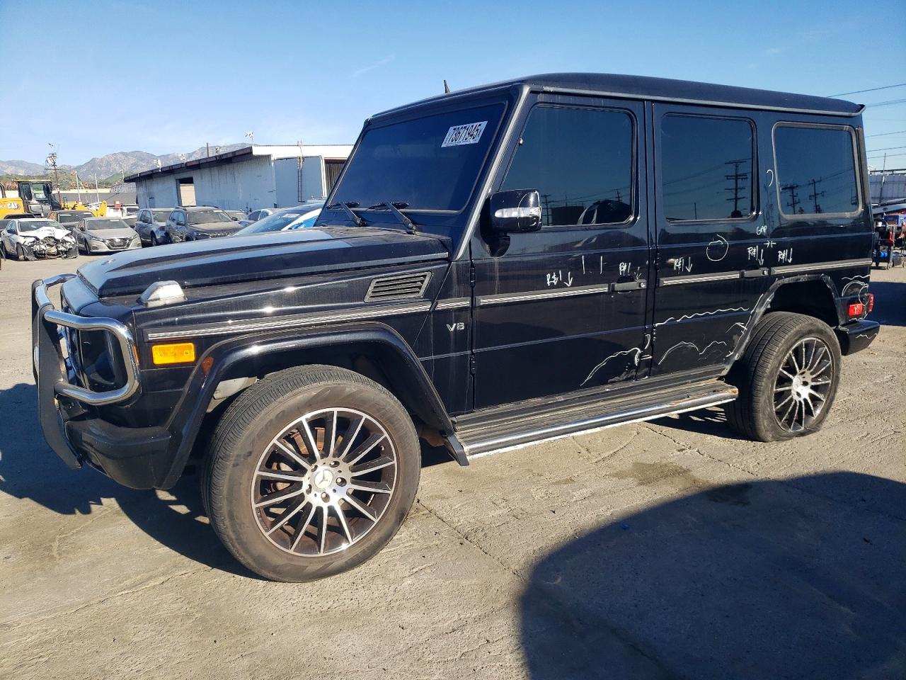 2011 Mercedes-benz G 550 Черный vin: WDCYC3HF9BX186744
