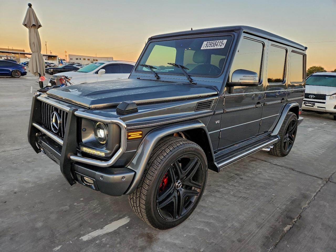 2013 Mercedes-benz G 550 Gray vin: WDCYC3HF9DX202783
