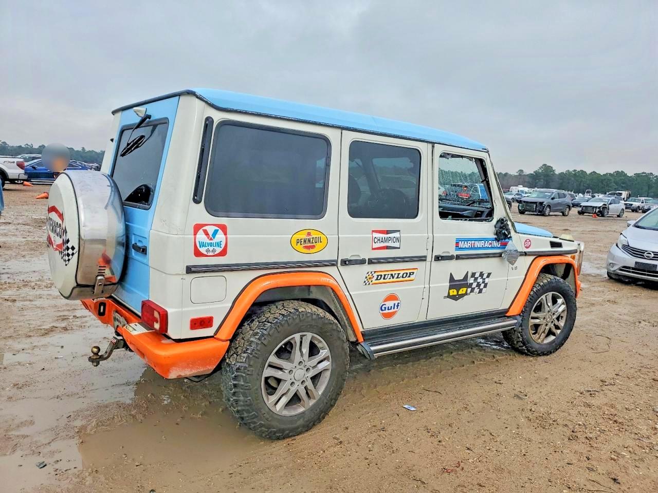 2013 Mercedes-benz G 550 Двухцветный vin: WDCYC3HF9DX206834