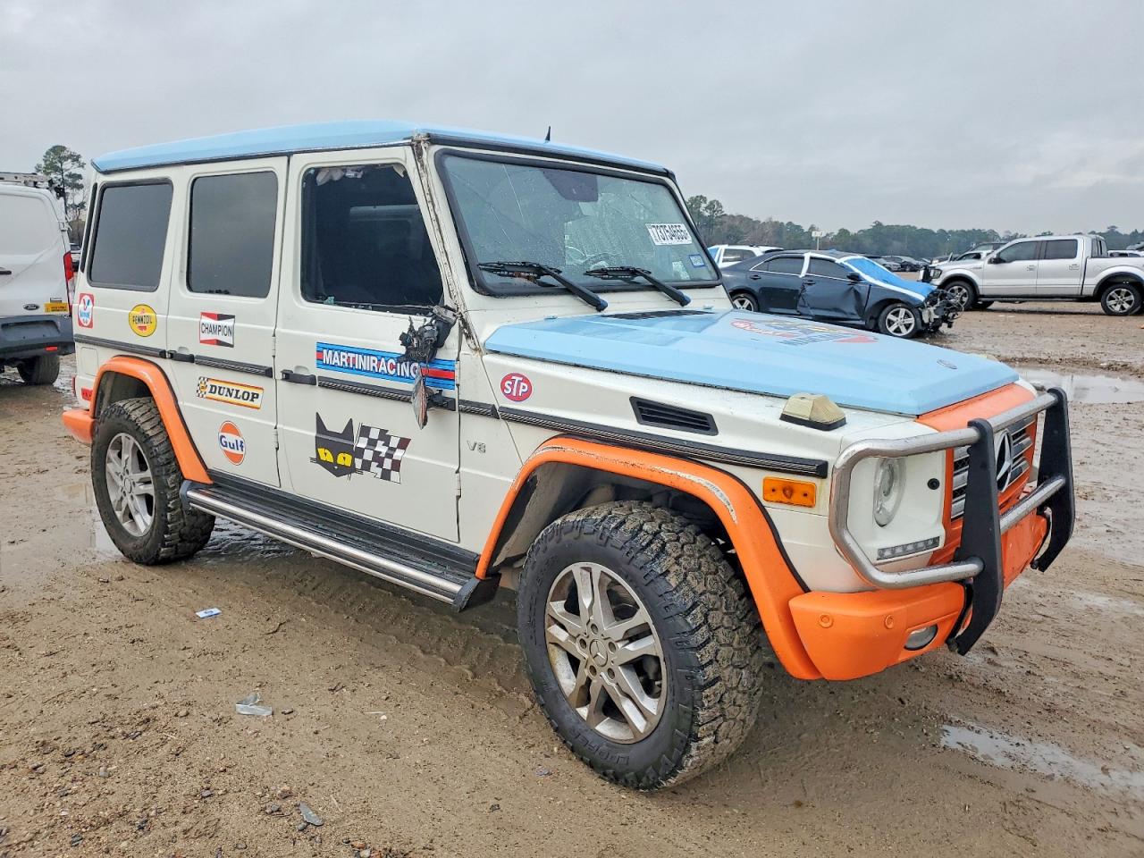 2013 Mercedes-benz G 550 Двухцветный vin: WDCYC3HF9DX206834