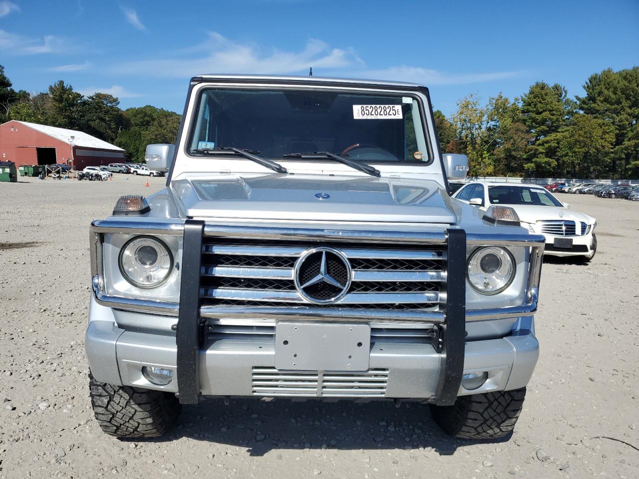 2011 Mercedes-benz G 550 Silver vin: WDCYC3HFXBX188535