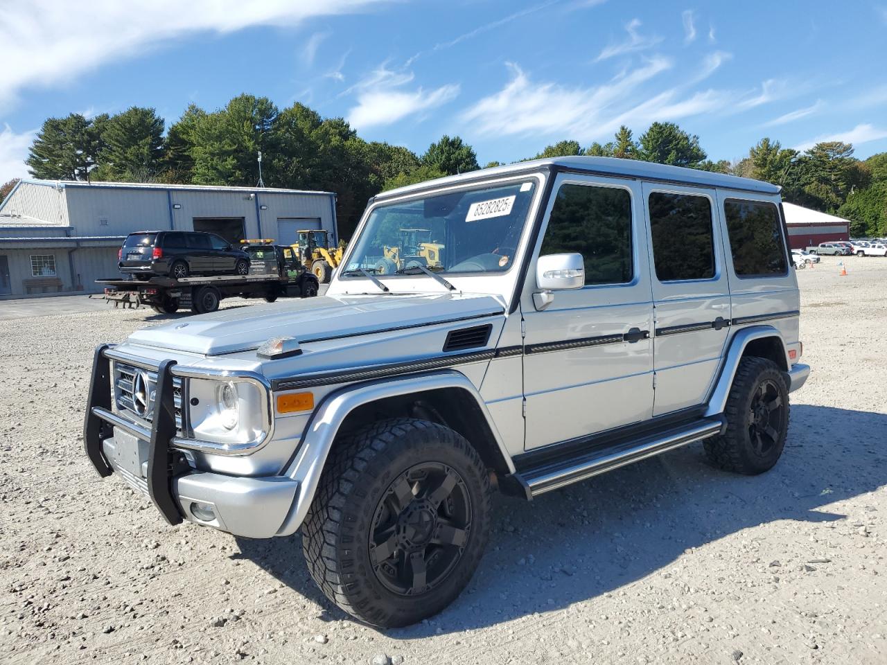 2011 Mercedes-benz G 550 Silver vin: WDCYC3HFXBX188535