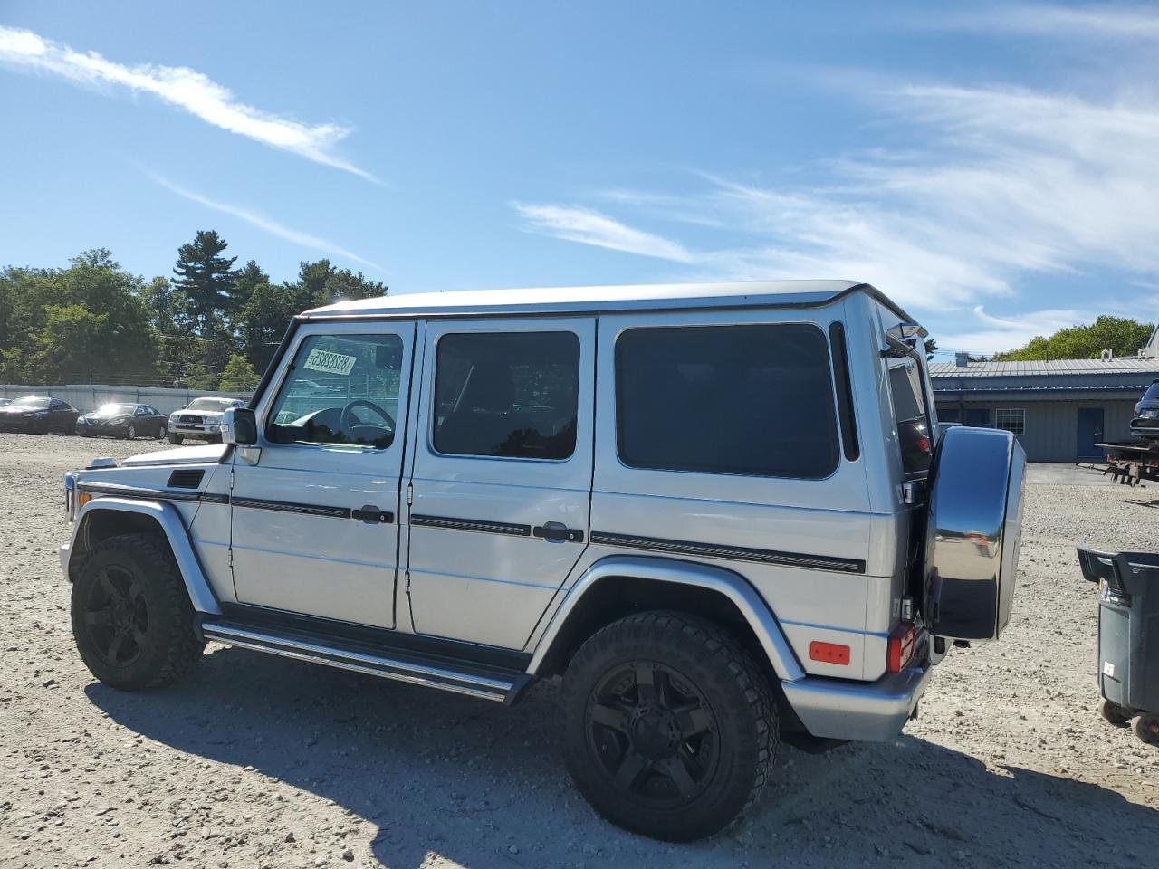 2011 Mercedes-benz G 550 Silver vin: WDCYC3HFXBX188535
