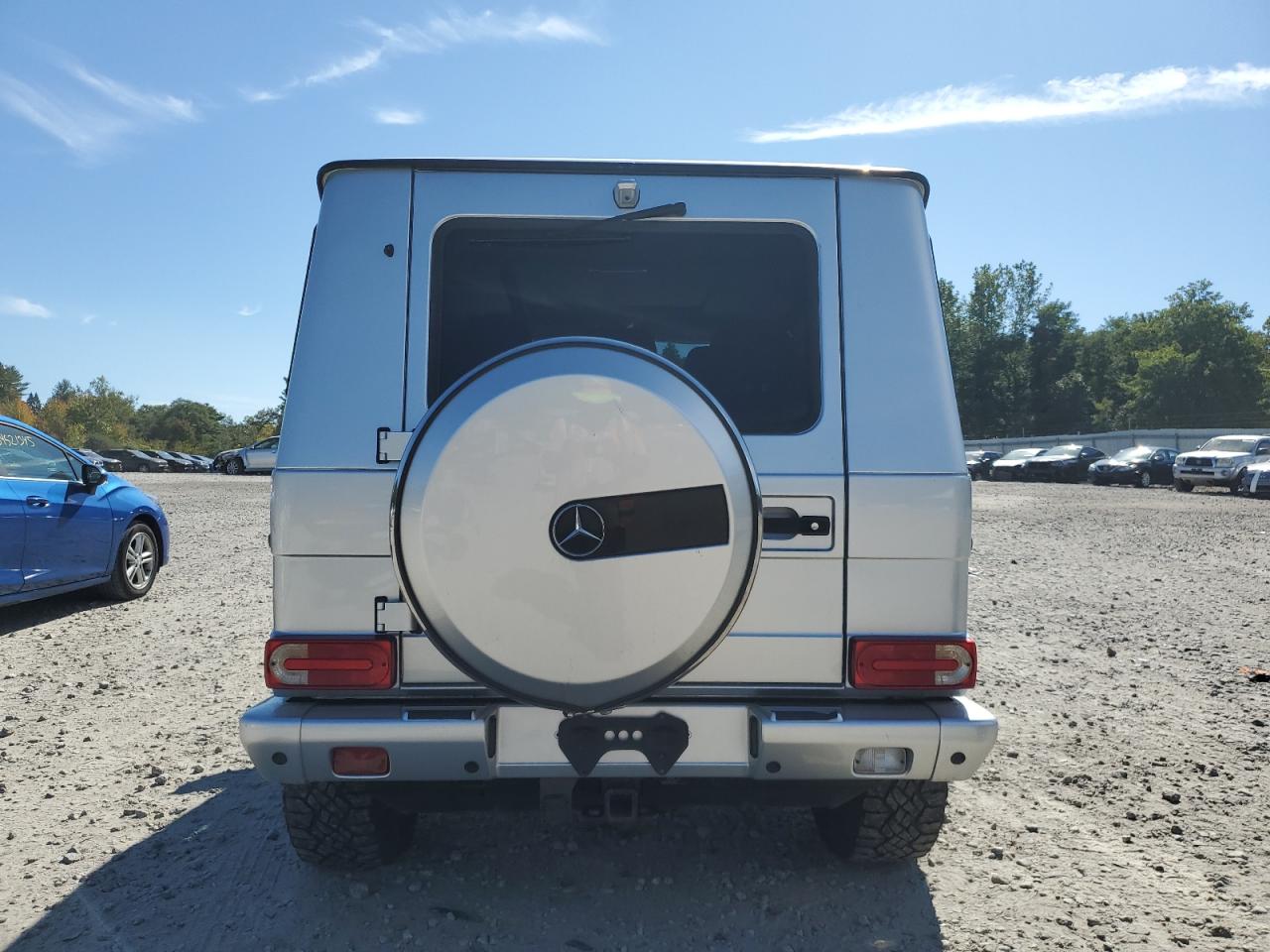 2011 Mercedes-benz G 550 Silver vin: WDCYC3HFXBX188535