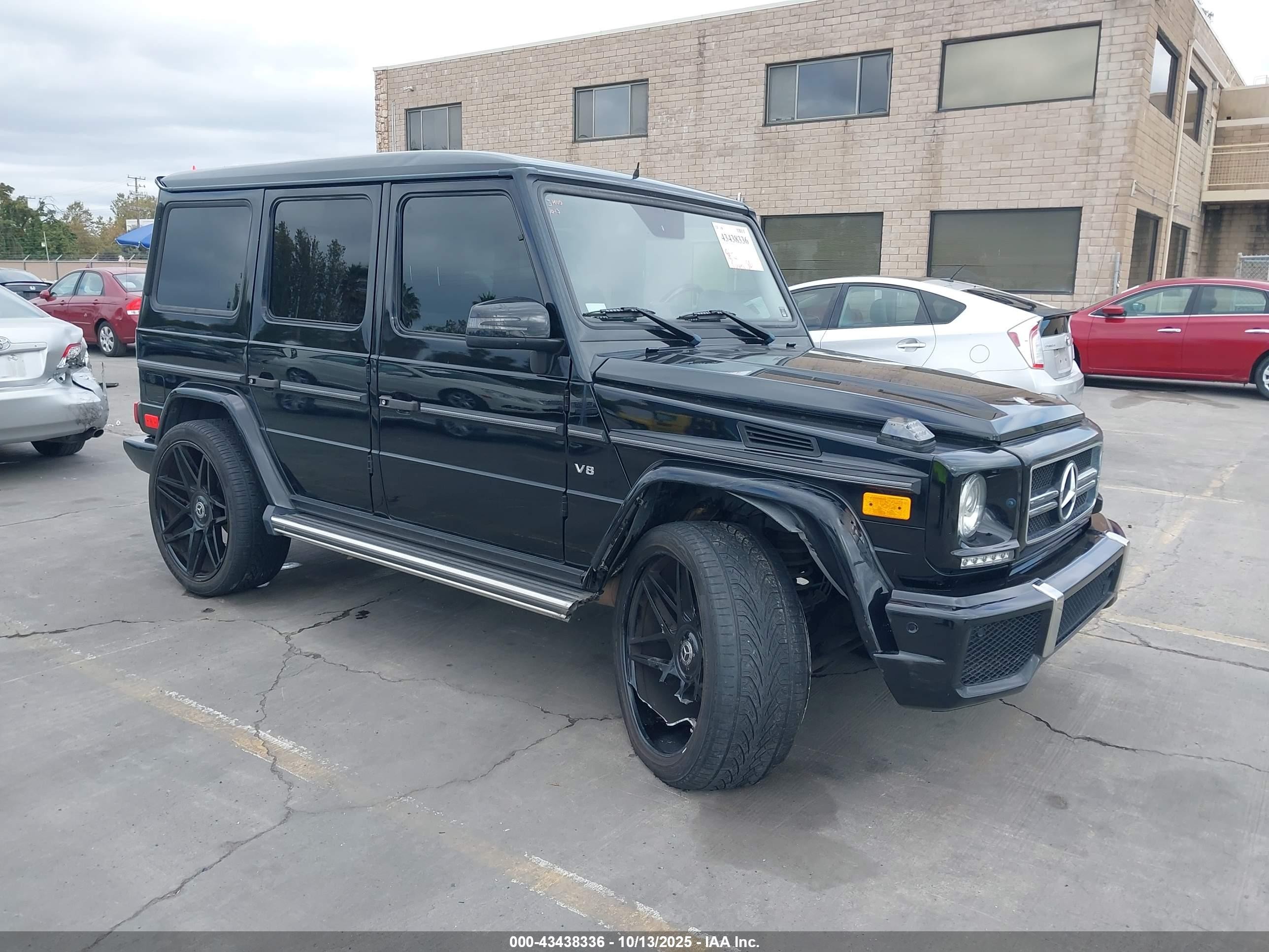2013 Mercedes-benz G 550 4matic Black vin: WDCYC3HFXDX207457