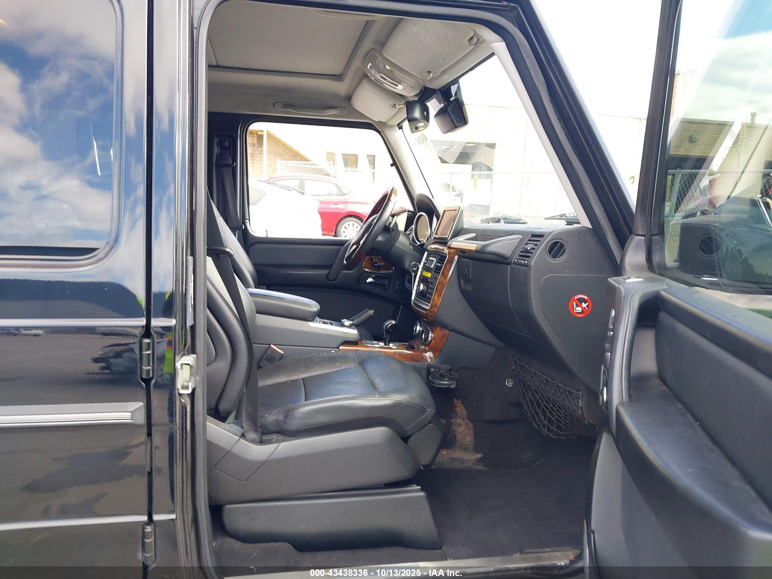 2013 Mercedes-benz G 550 4matic Black vin: WDCYC3HFXDX207457