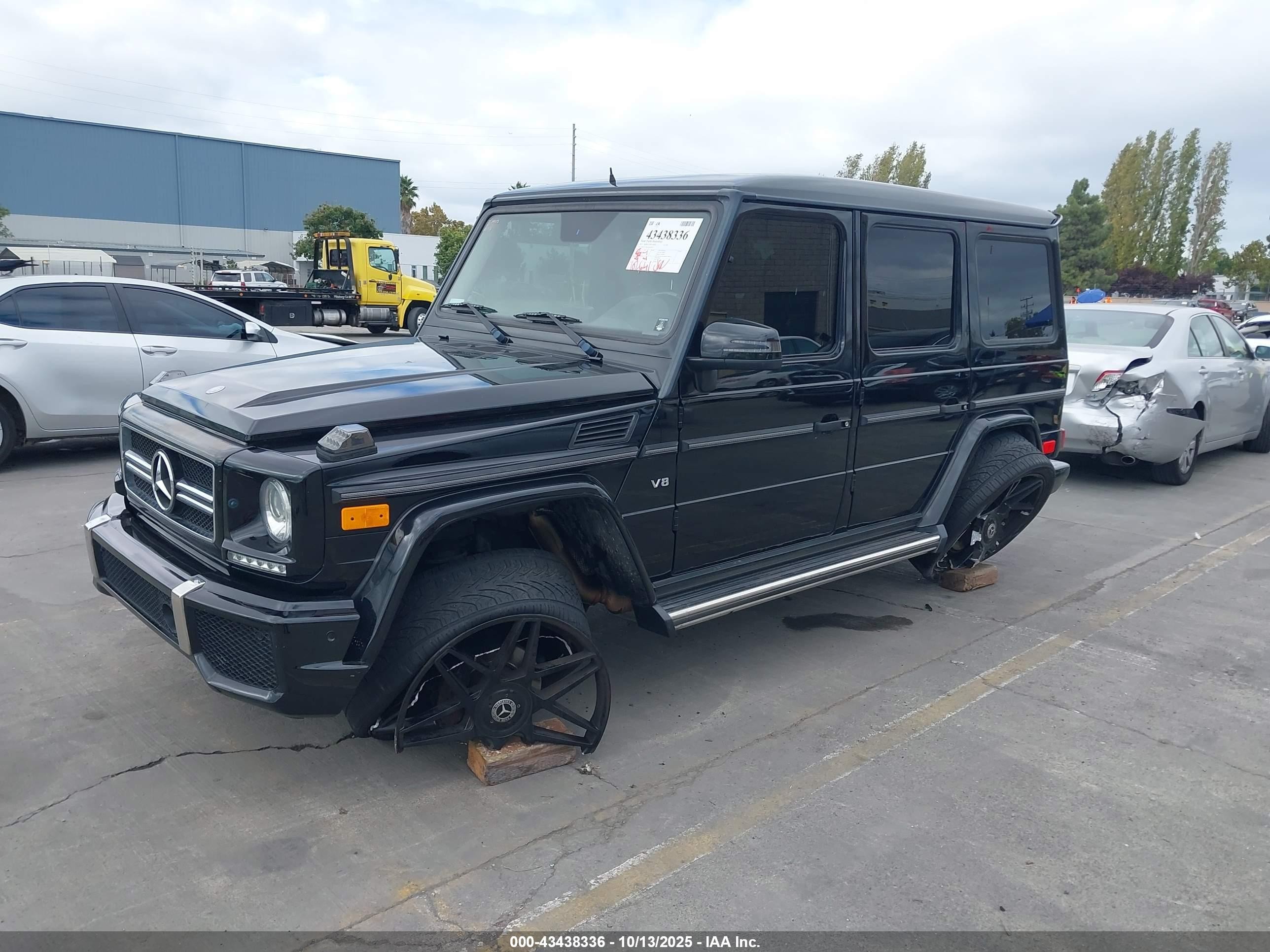 2013 Mercedes-benz G 550 4matic Black vin: WDCYC3HFXDX207457