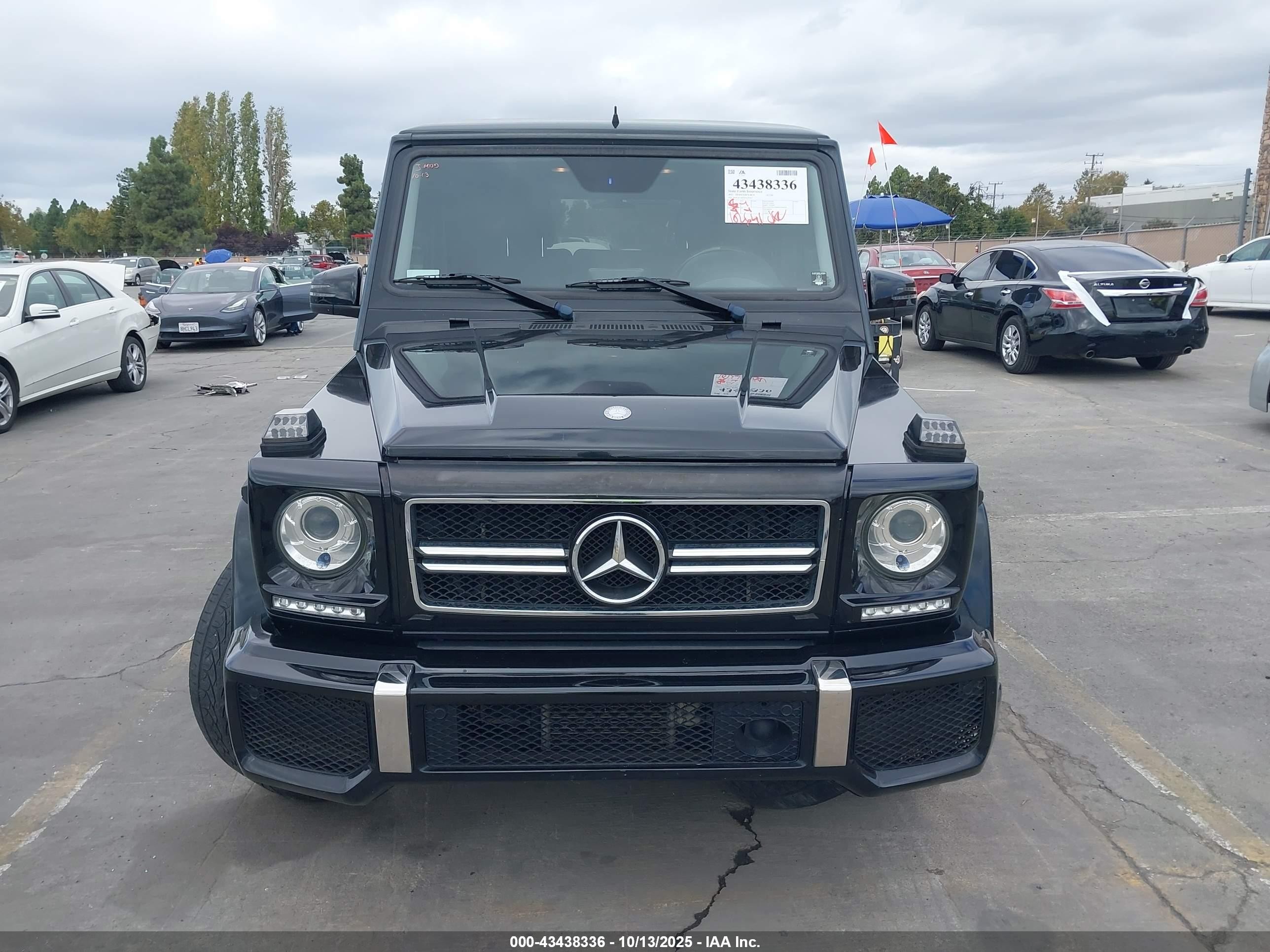 2013 Mercedes-benz G 550 4matic Black vin: WDCYC3HFXDX207457