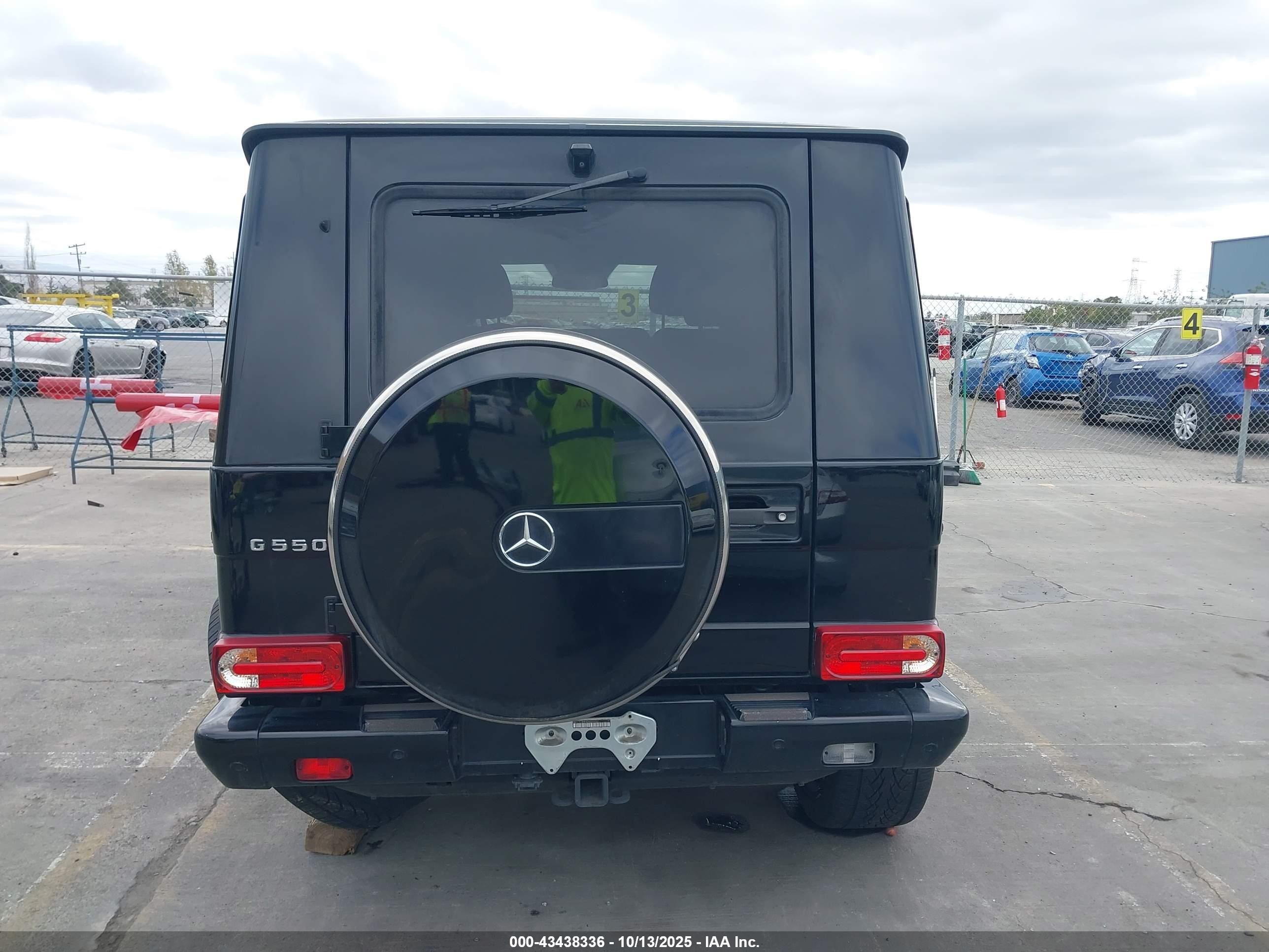 2013 Mercedes-benz G 550 4matic Black vin: WDCYC3HFXDX207457