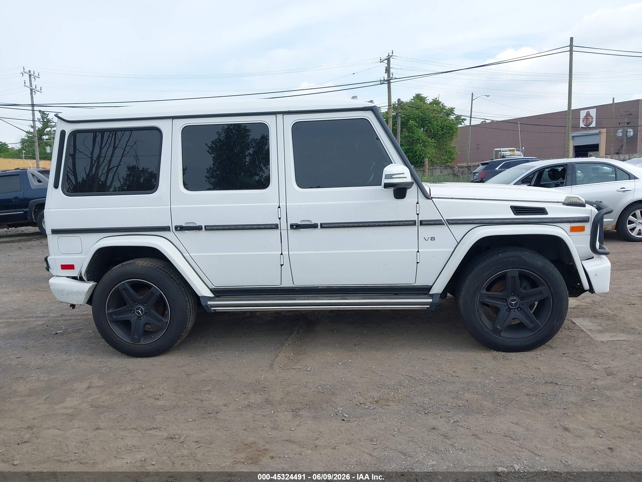 2017 Mercedes-benz G 550 4matic White vin: WDCYC3KF6HX281165