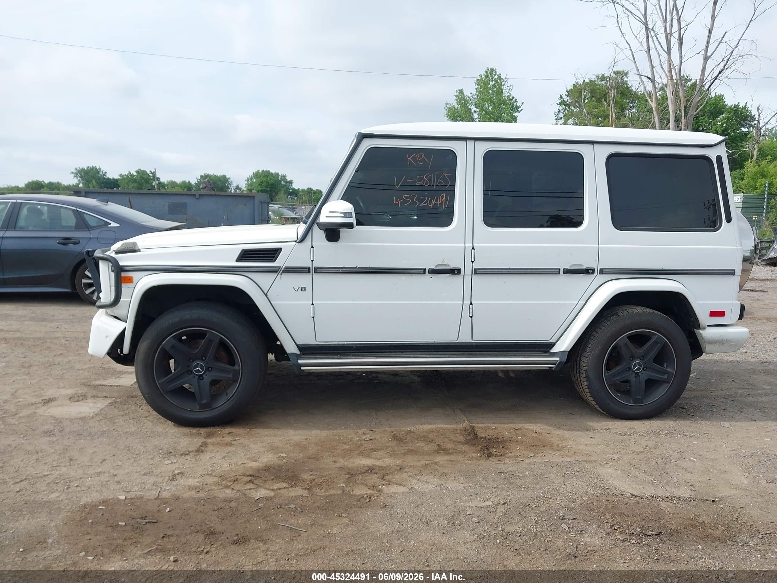 2017 Mercedes-benz G 550 4matic White vin: WDCYC3KF6HX281165