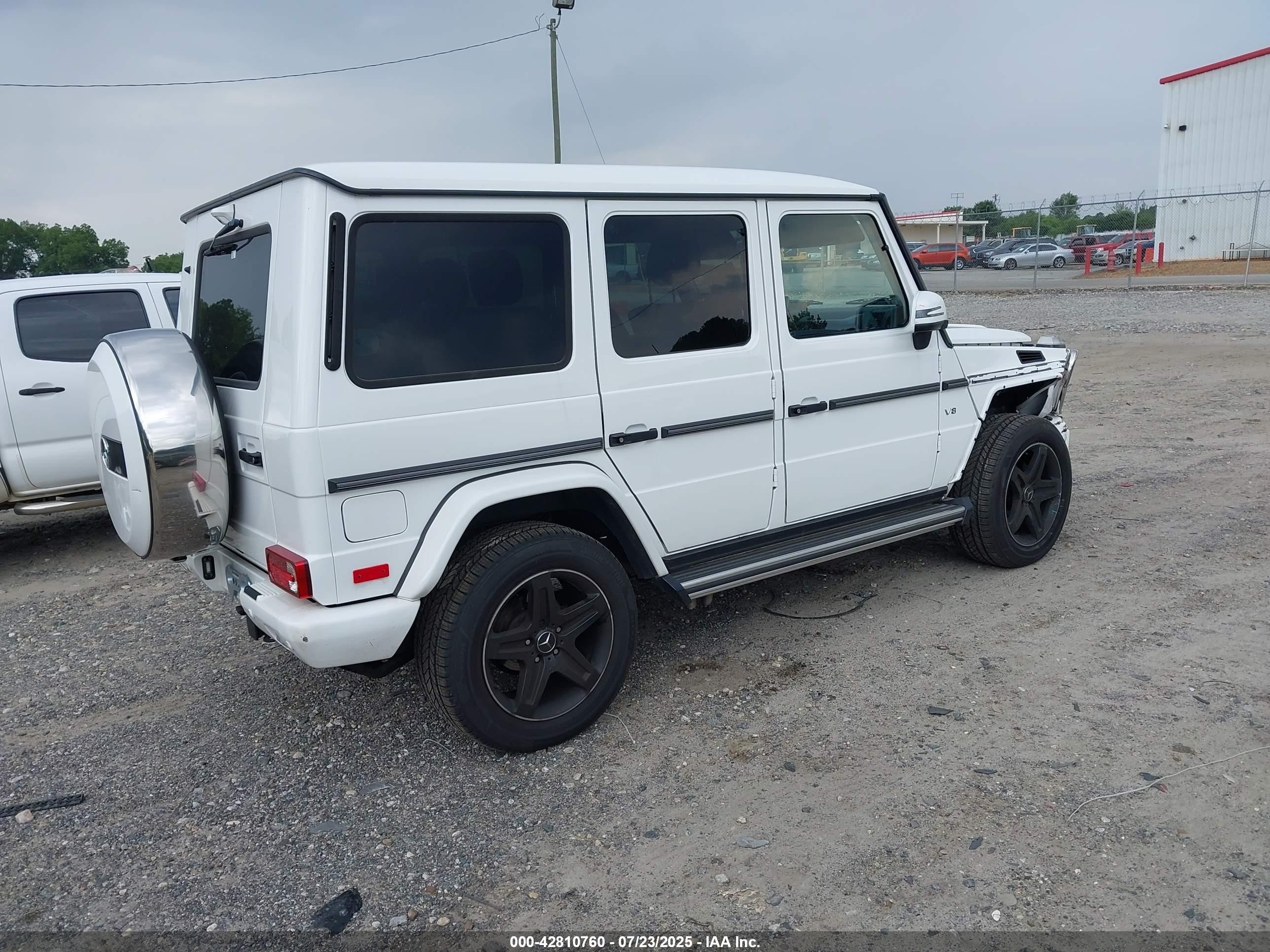 2017 Mercedes-benz G 550 4matic White vin: WDCYC3KF7HX265685