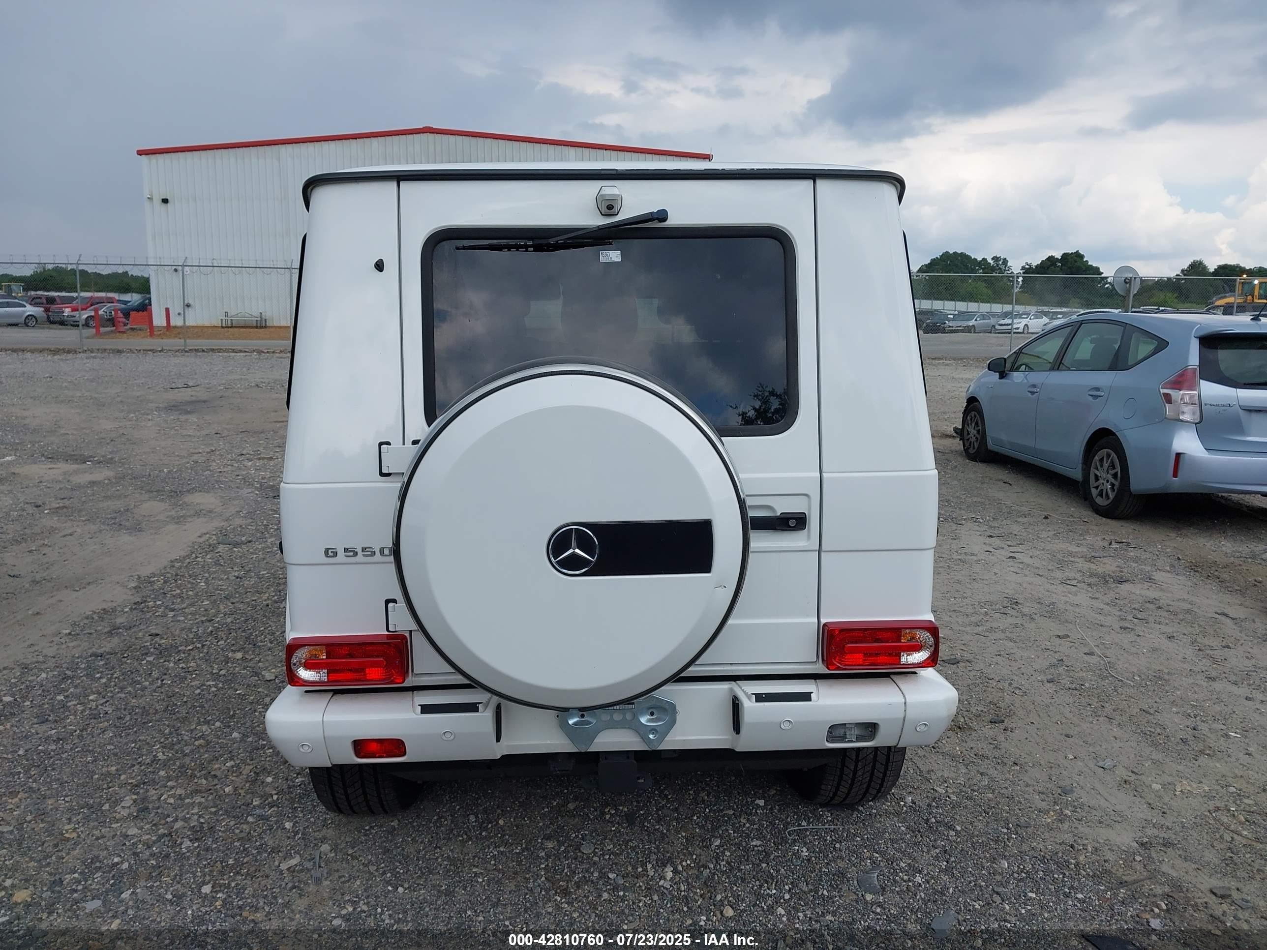 2017 Mercedes-benz G 550 4matic White vin: WDCYC3KF7HX265685