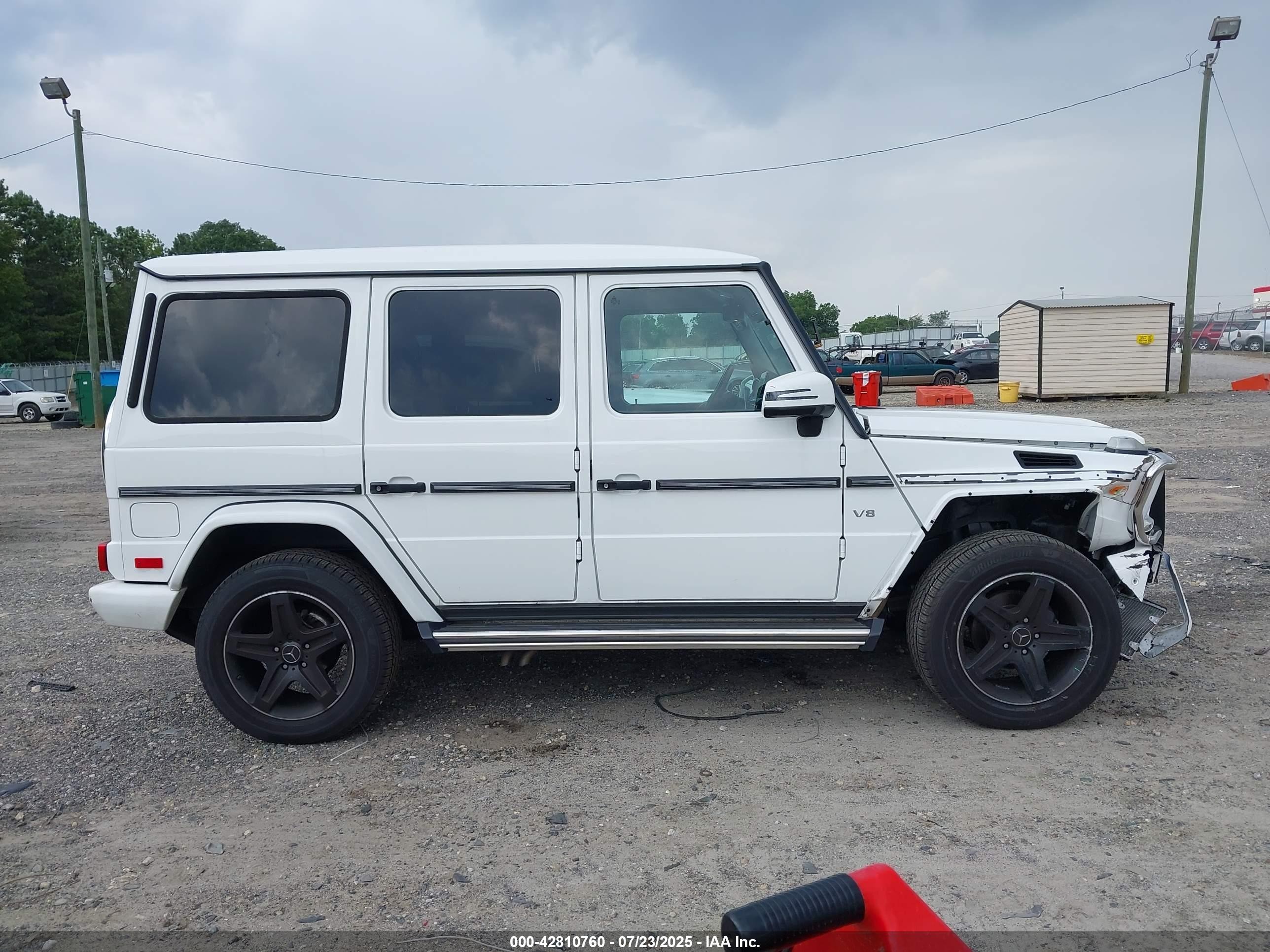 2017 Mercedes-benz G 550 4matic White vin: WDCYC3KF7HX265685