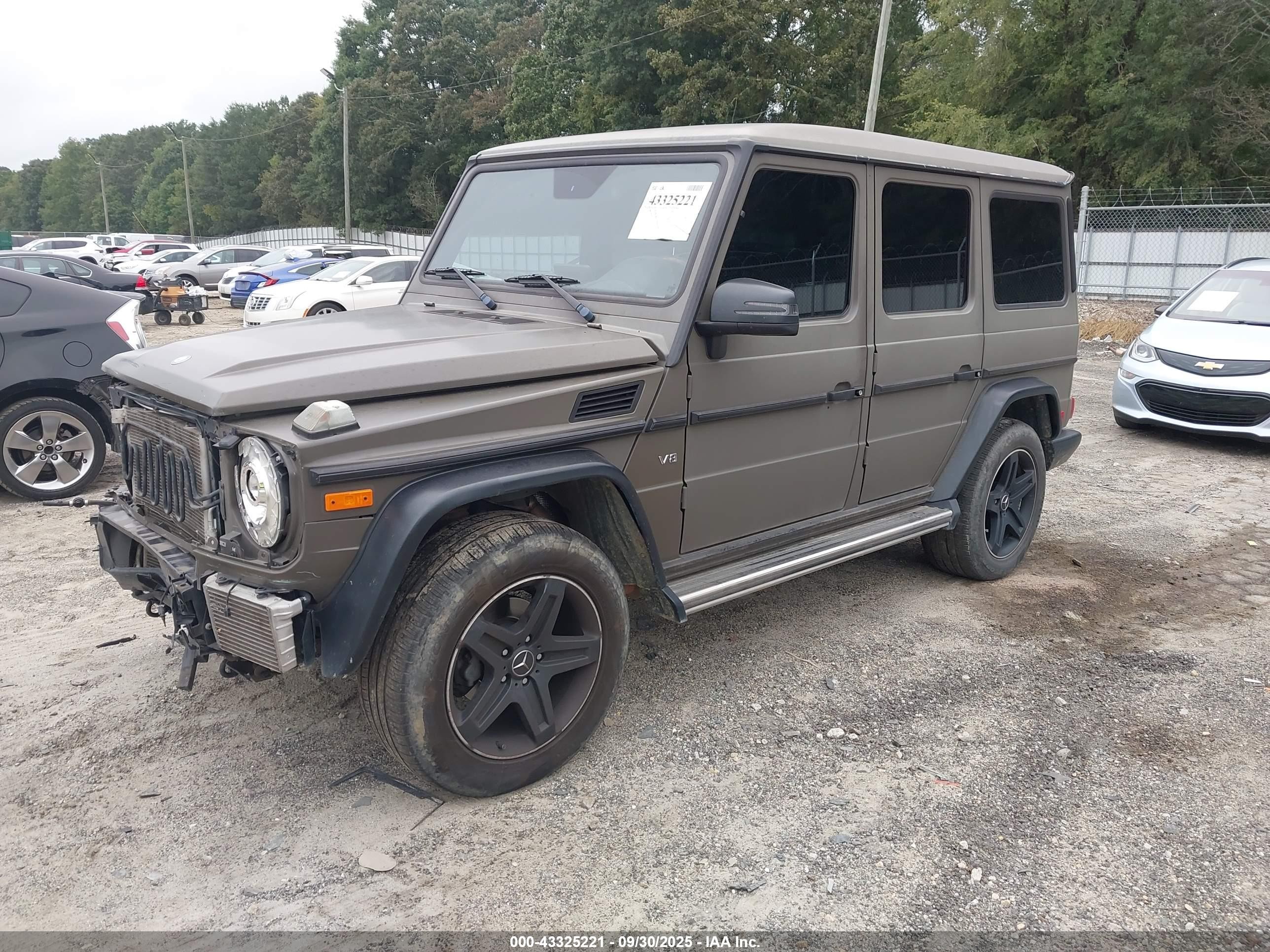2017 Mercedes-benz G 550 4matic Gray vin: WDCYC3KF9HX273786