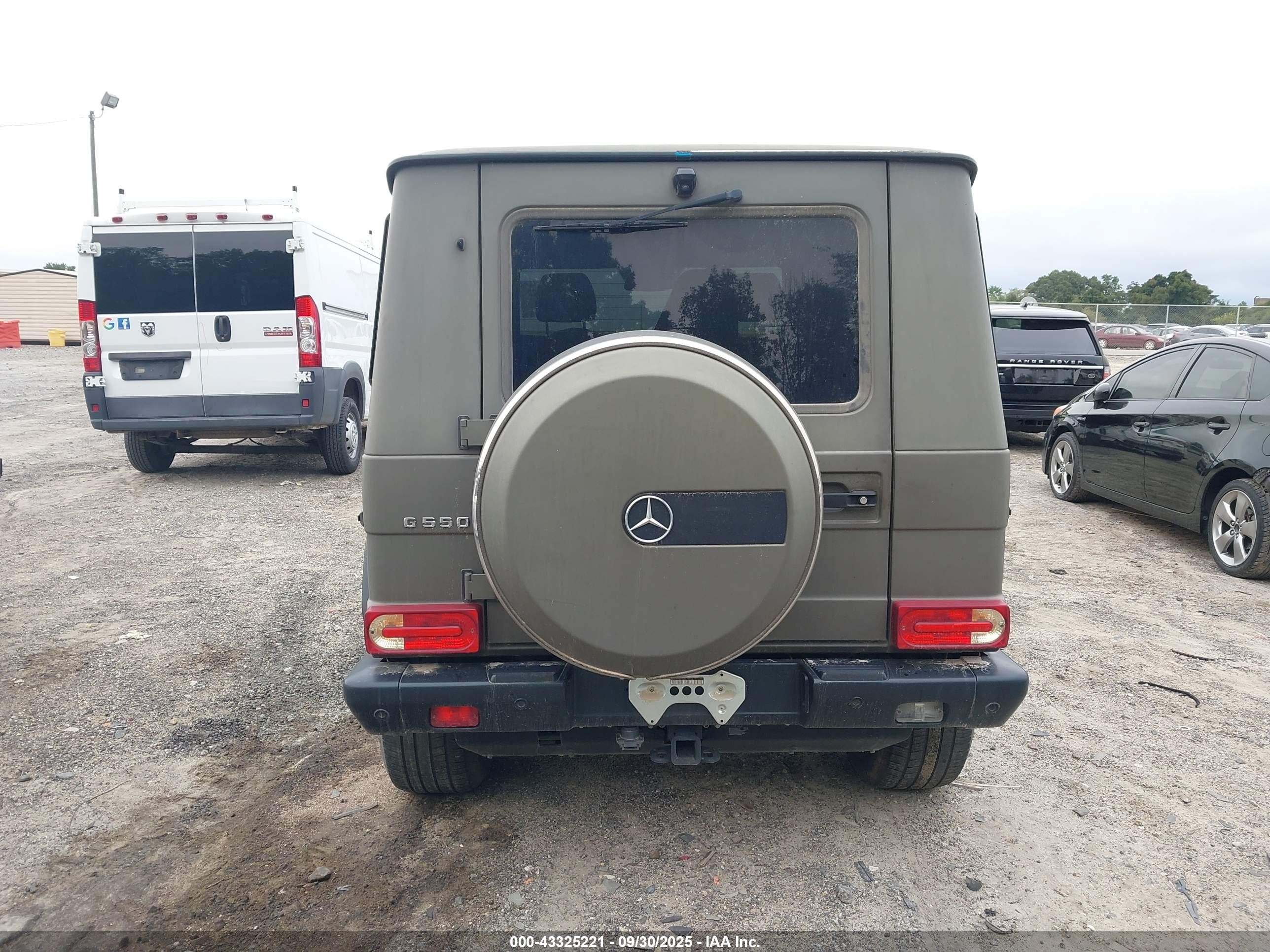 2017 Mercedes-benz G 550 4matic Gray vin: WDCYC3KF9HX273786