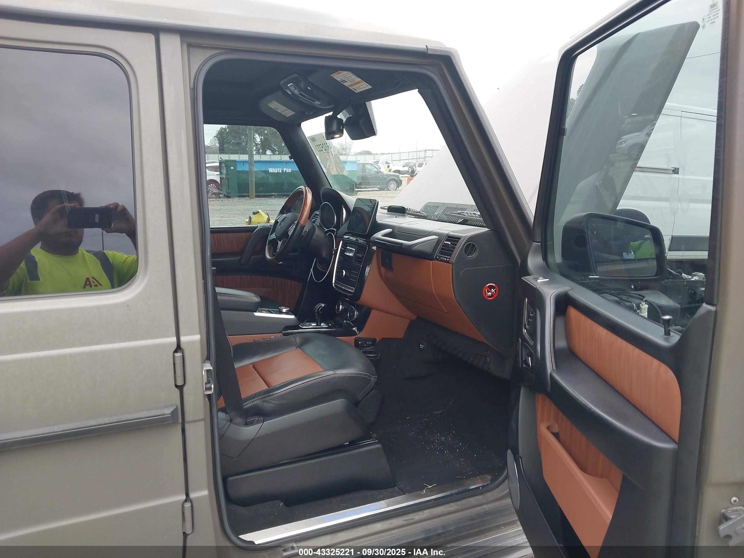2017 Mercedes-benz G 550 4matic Gray vin: WDCYC3KF9HX273786