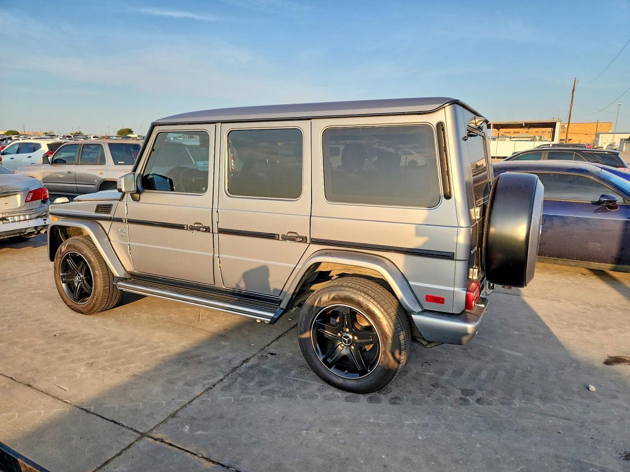 2018 Mercedes-benz G 550 Gray vin: WDCYC3KH5JX292214