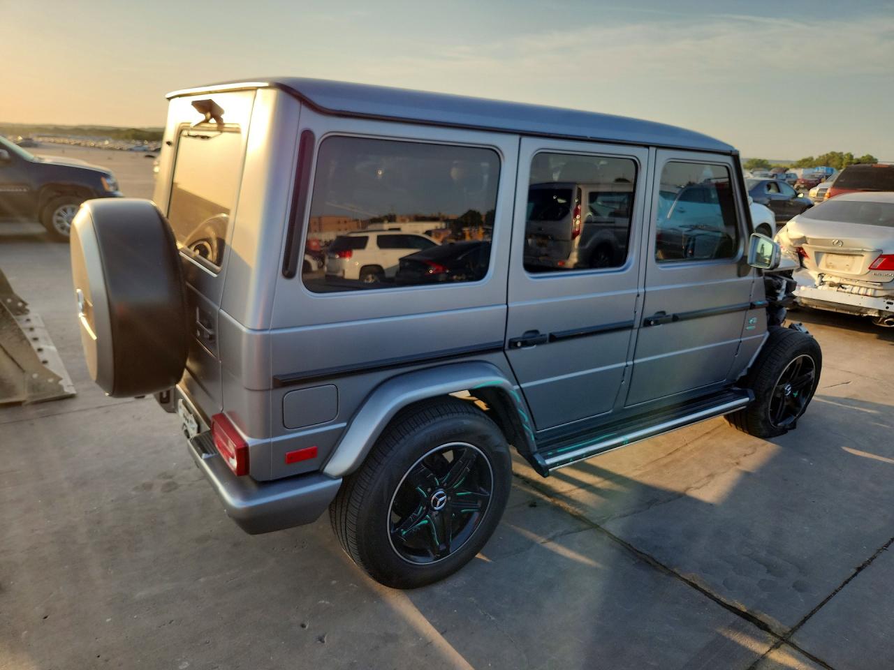 2018 Mercedes-benz G 550 Gray vin: WDCYC3KH5JX292214