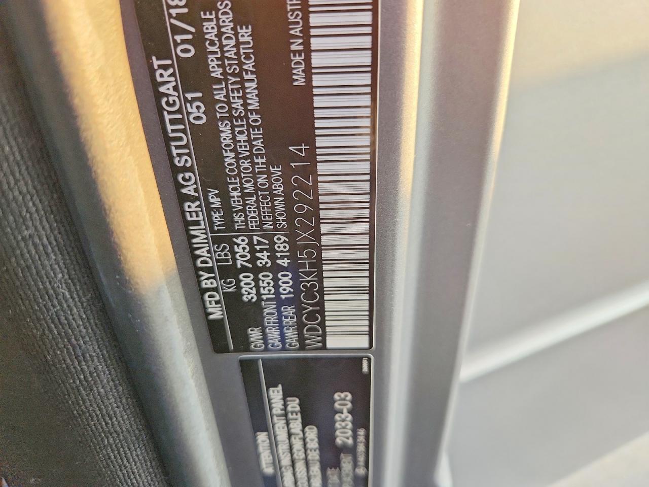 2018 Mercedes-benz G 550 Gray vin: WDCYC3KH5JX292214