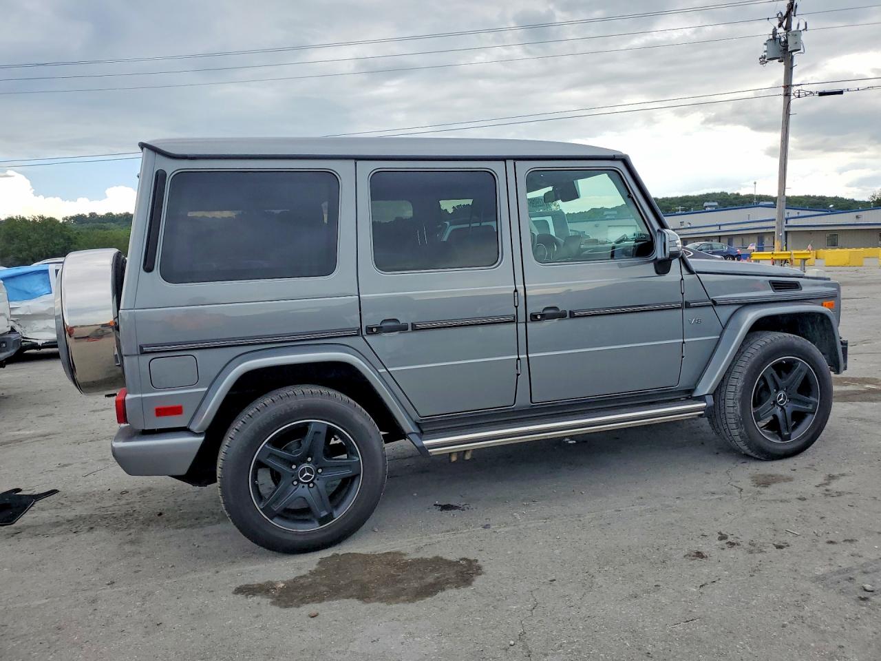 2018 Mercedes-benz G 550 Gray vin: WDCYC3KH6JX294876