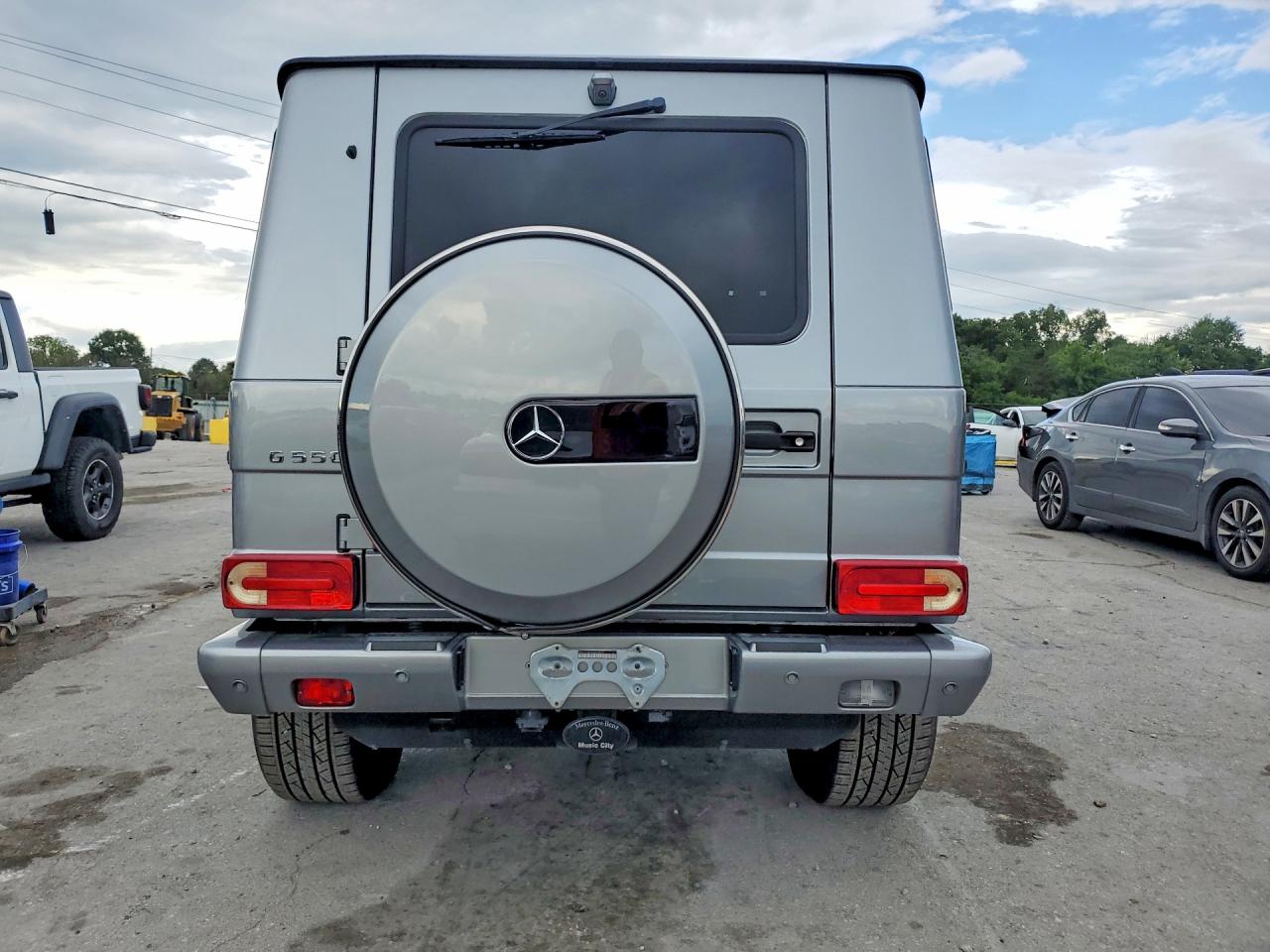 2018 Mercedes-benz G 550 Gray vin: WDCYC3KH6JX294876