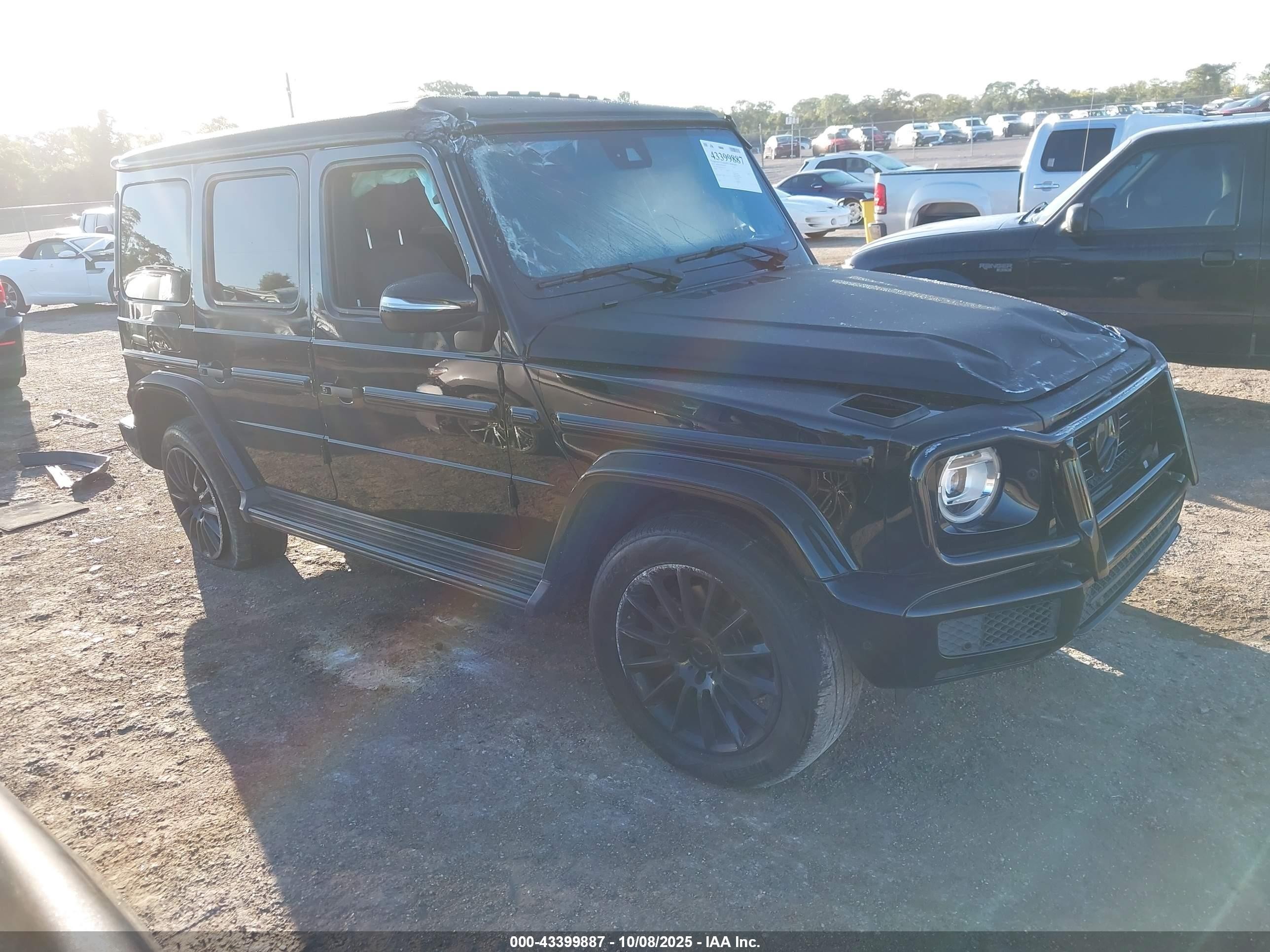 2019 Mercedes-benz G 550 4matic Black vin: WDCYC6BJ1KX325456