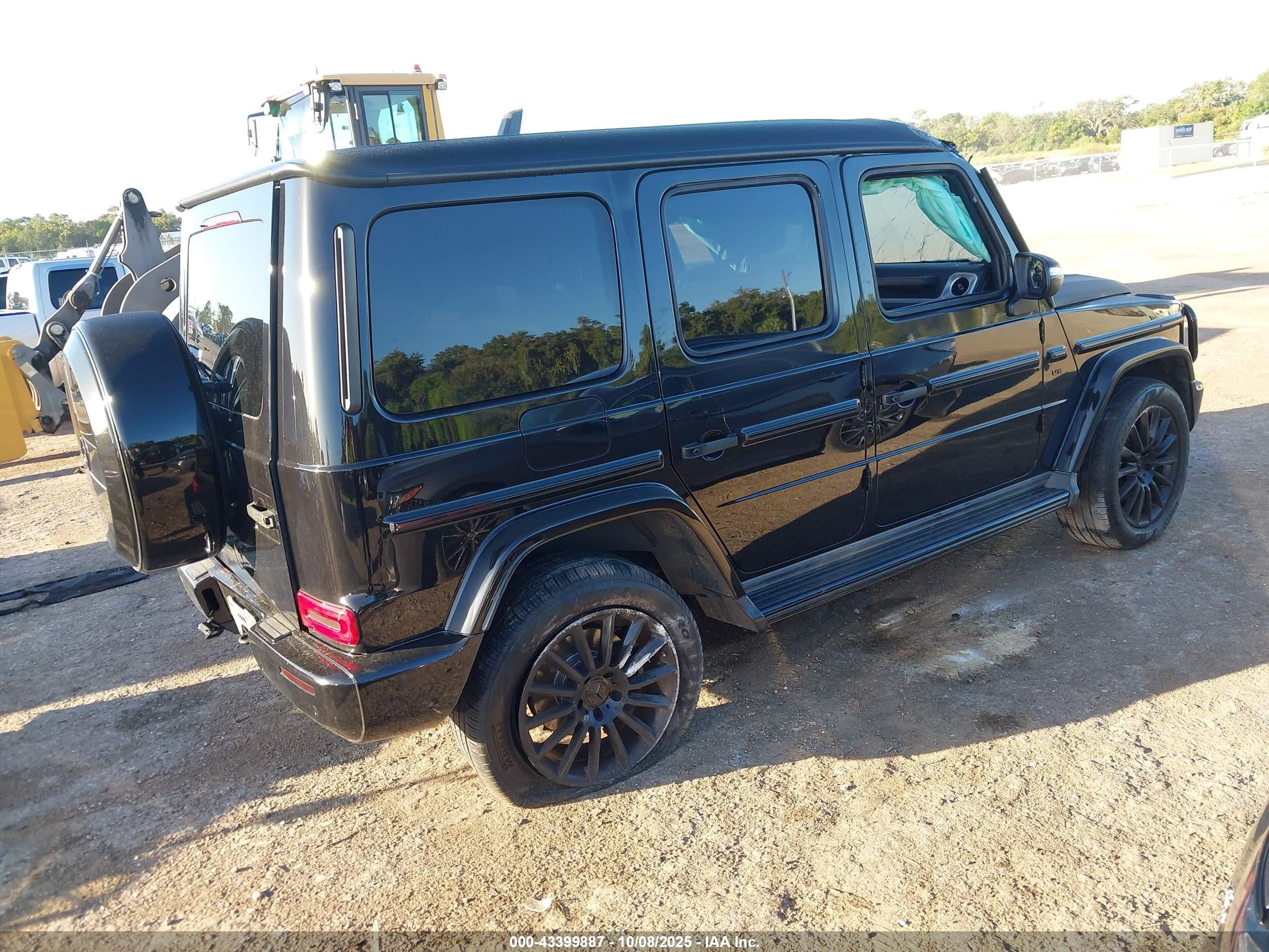 2019 Mercedes-benz G 550 4matic Black vin: WDCYC6BJ1KX325456