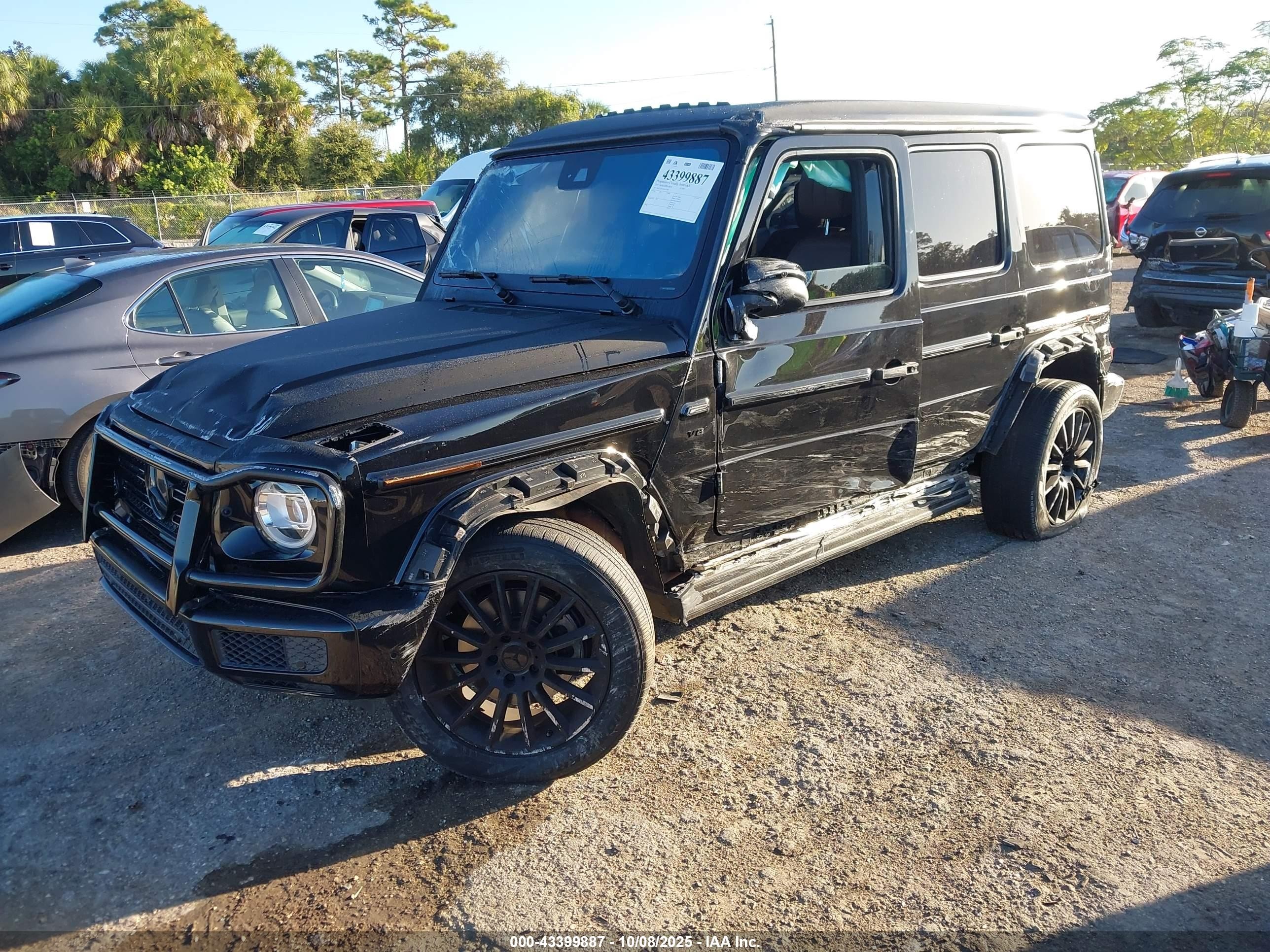 2019 Mercedes-benz G 550 4matic Black vin: WDCYC6BJ1KX325456