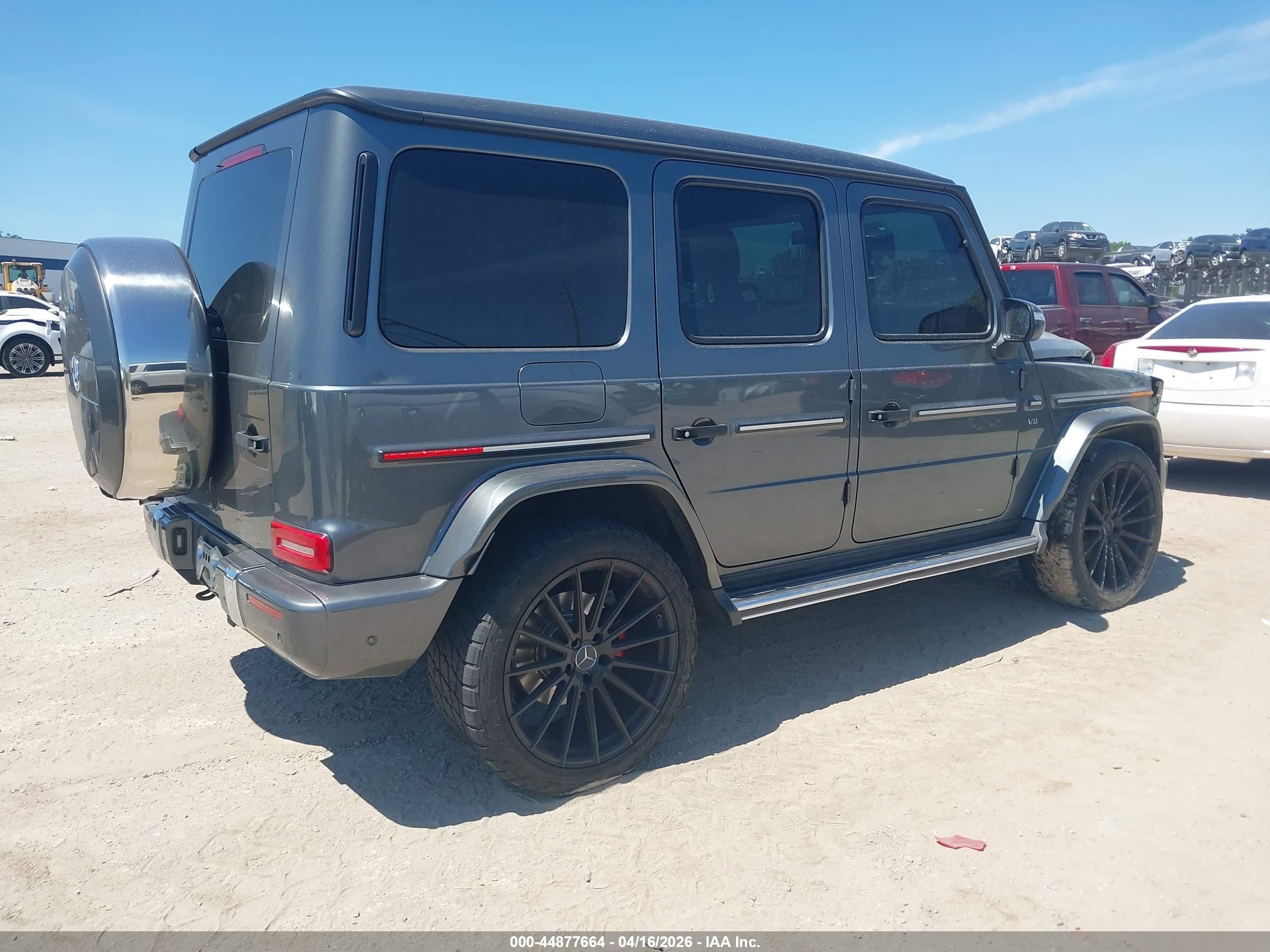 2019 Mercedes-benz G 550 4matic Gray vin: WDCYC6BJ3KX305113