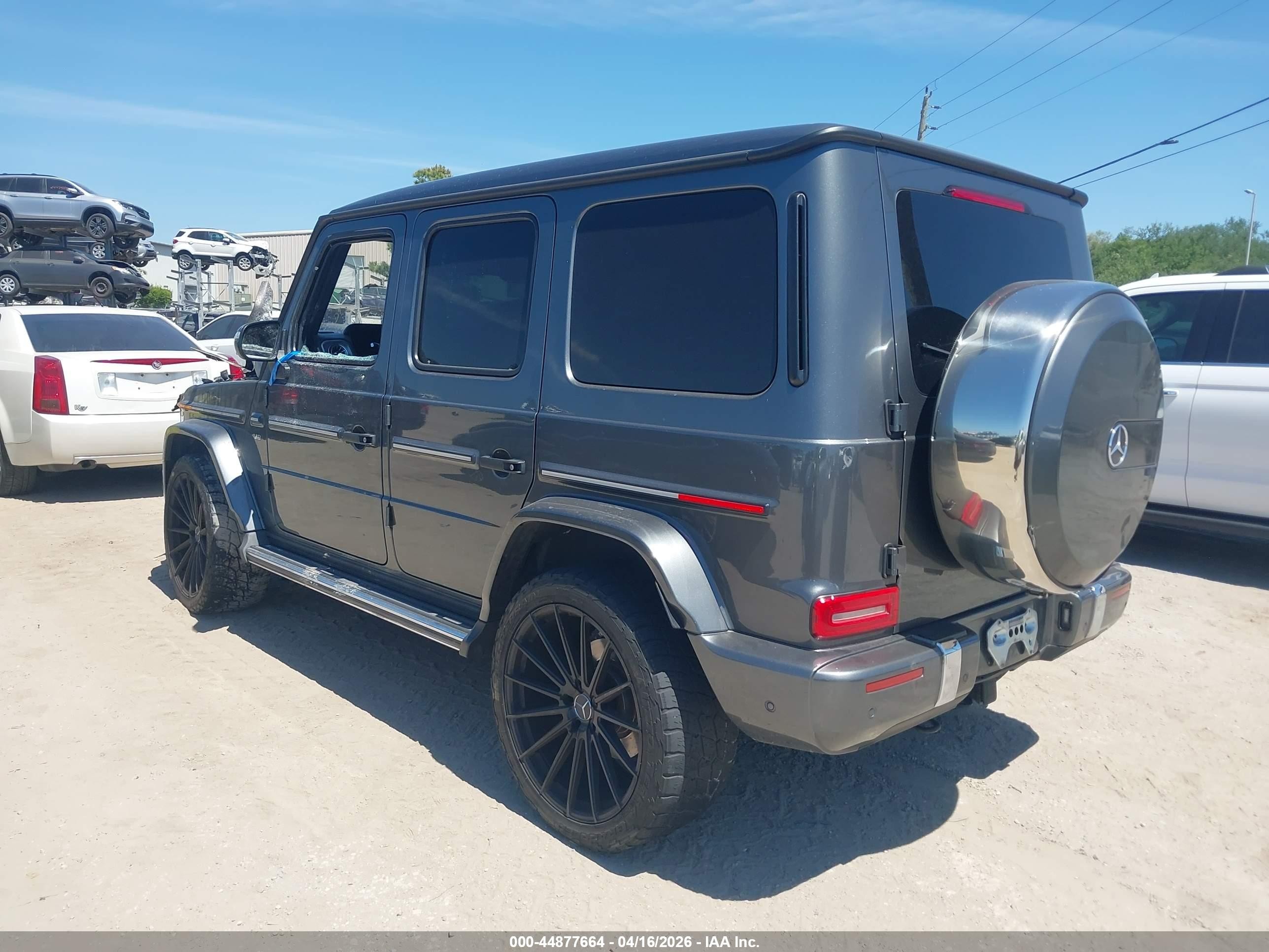 2019 Mercedes-benz G 550 4matic Gray vin: WDCYC6BJ3KX305113