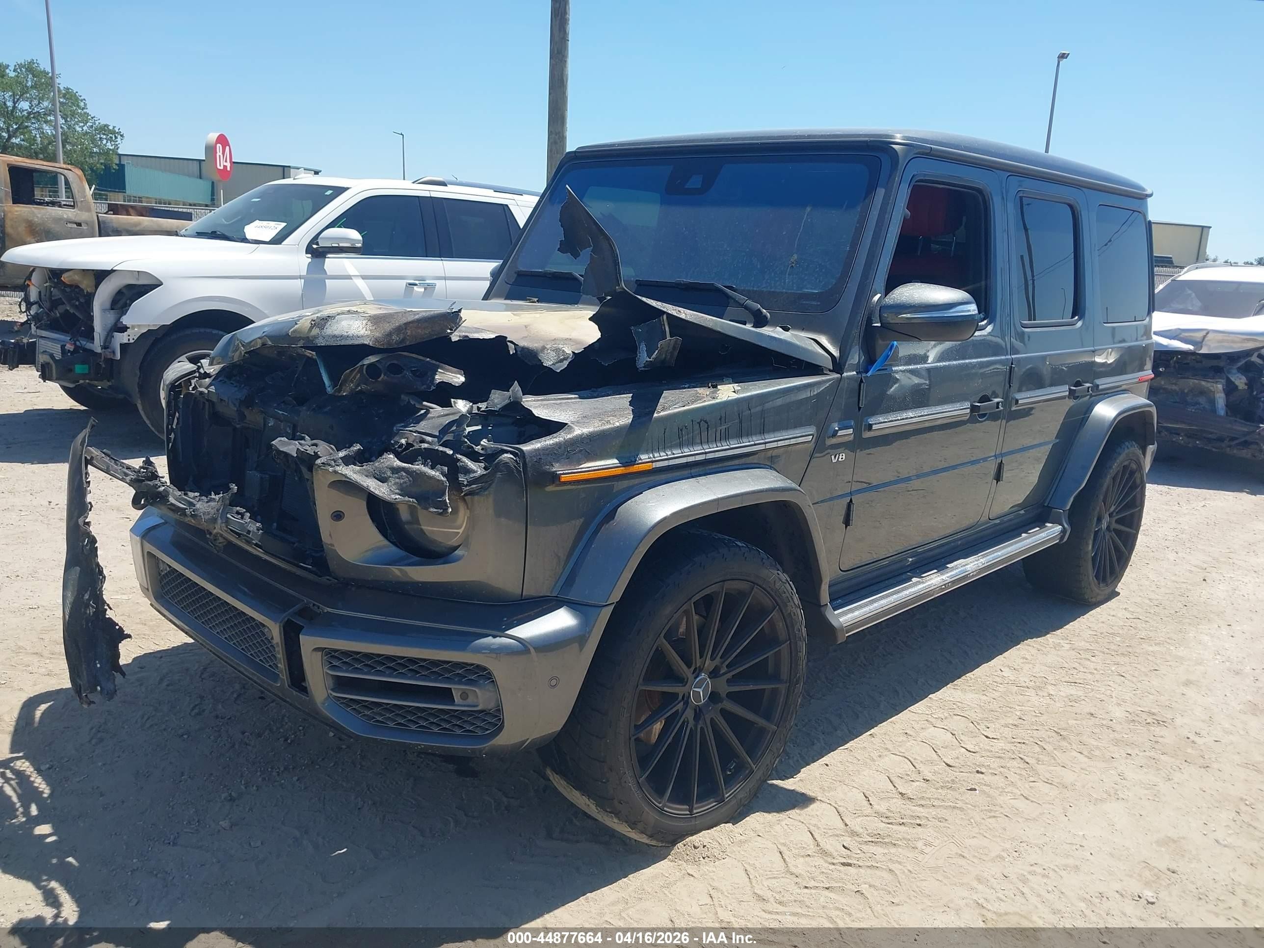 2019 Mercedes-benz G 550 4matic Gray vin: WDCYC6BJ3KX305113