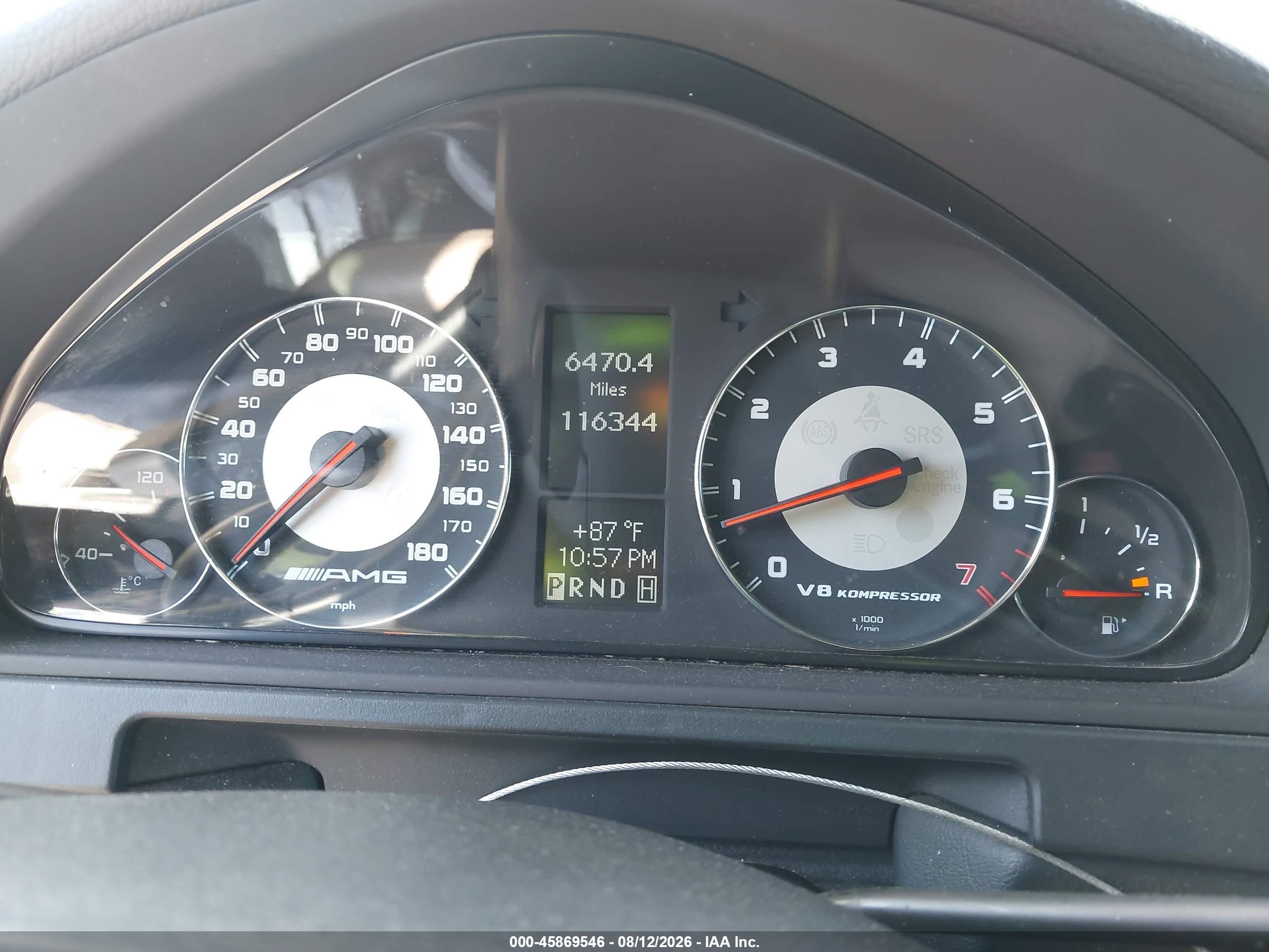 2011 Mercedes-benz G 55 Amg 4matic White vin: WDCYC7BF0BX190522