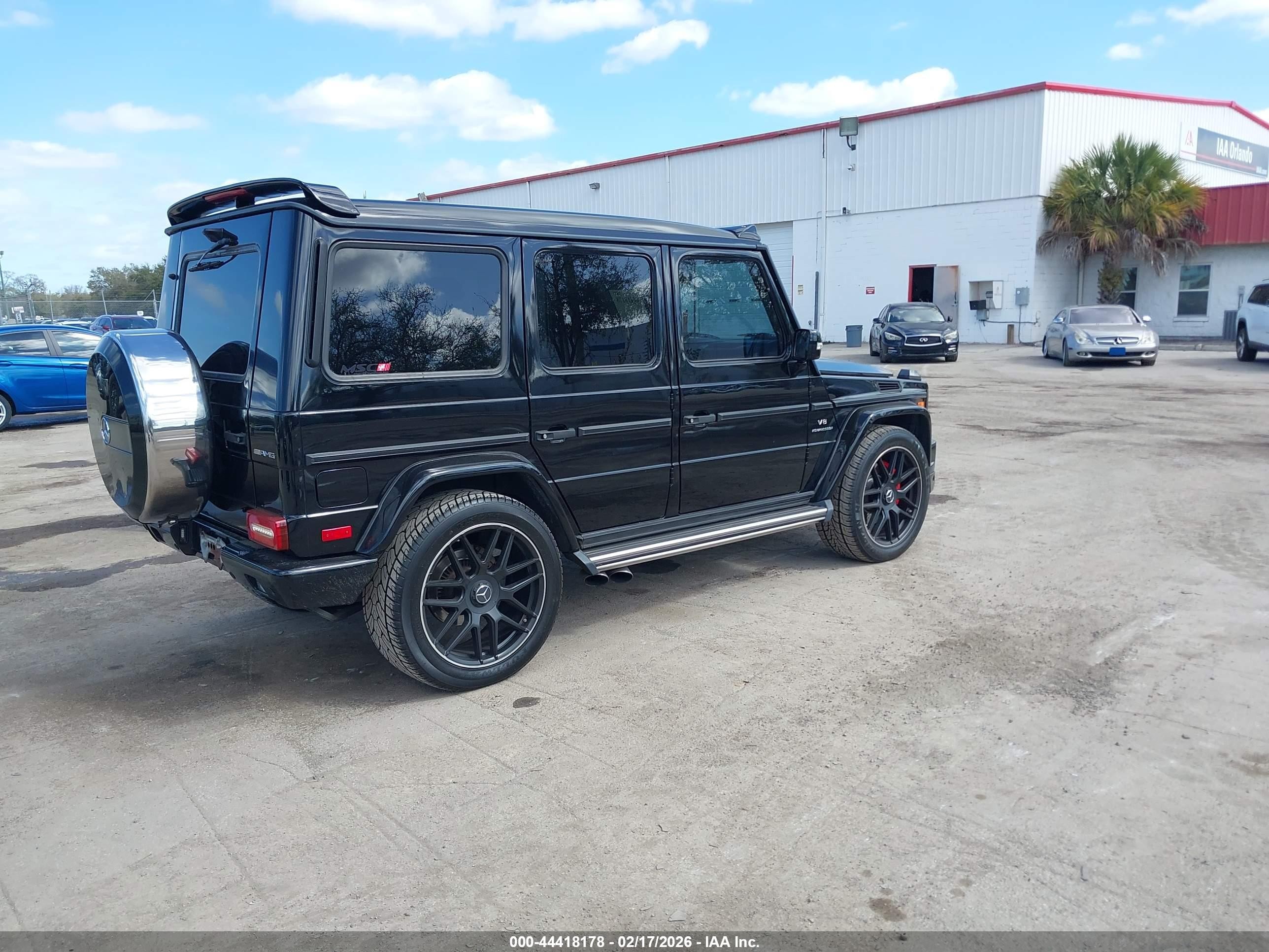2011 Mercedes-benz G 55 Amg 4matic Черный vin: WDCYC7BF4BX192113
