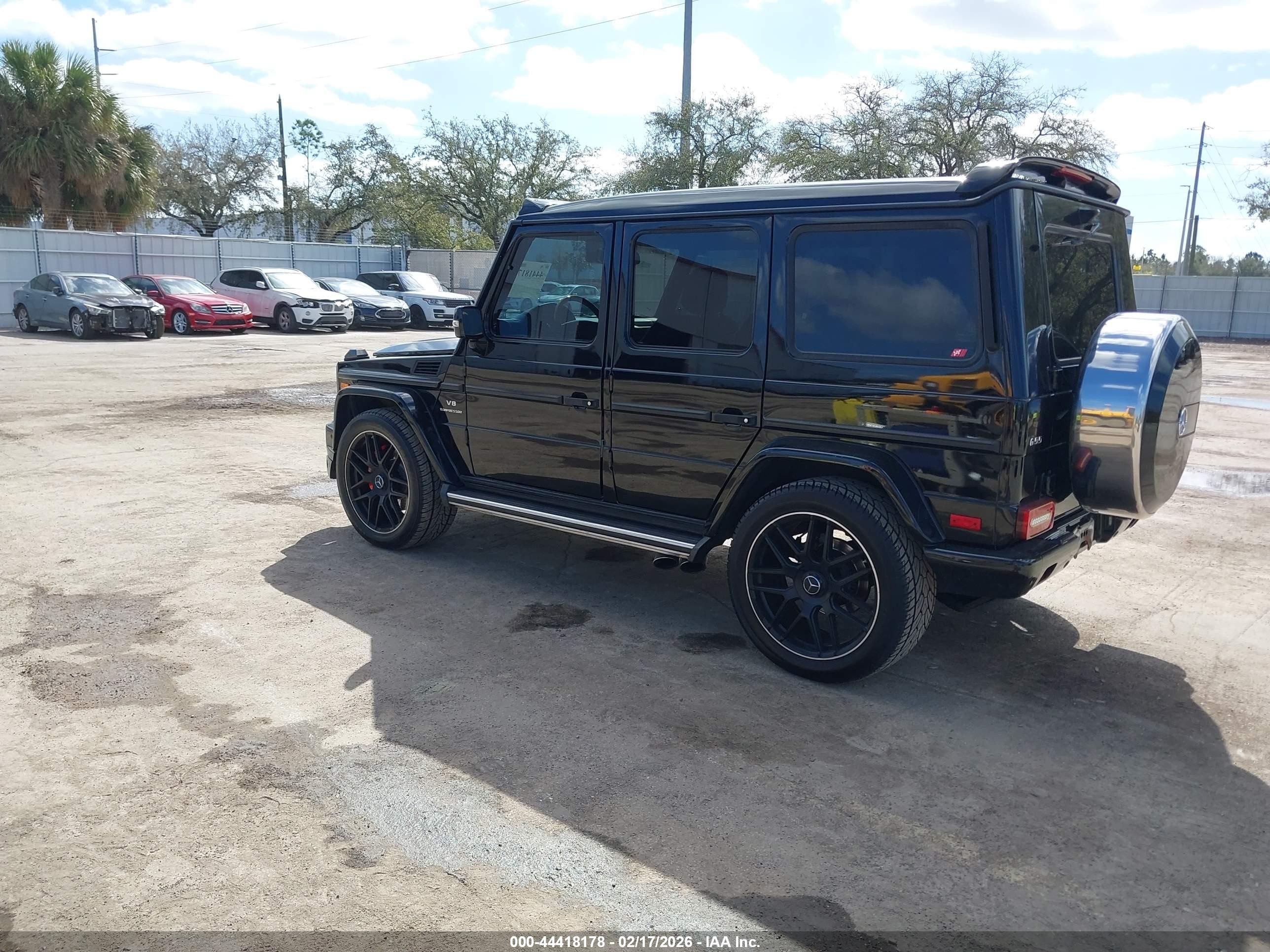 2011 Mercedes-benz G 55 Amg 4matic Черный vin: WDCYC7BF4BX192113