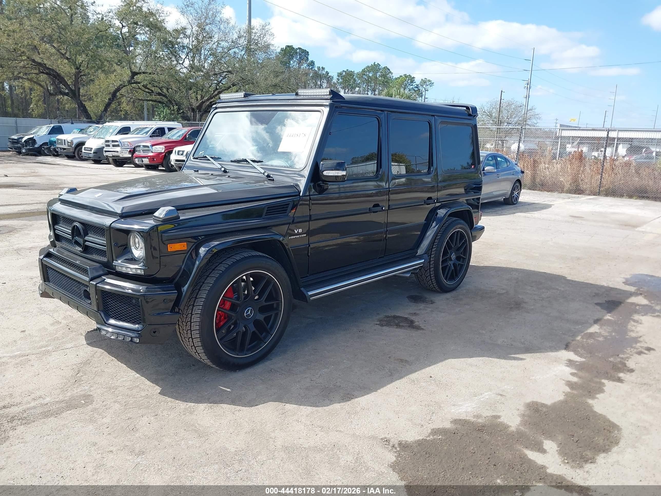 2011 Mercedes-benz G 55 Amg 4matic Черный vin: WDCYC7BF4BX192113