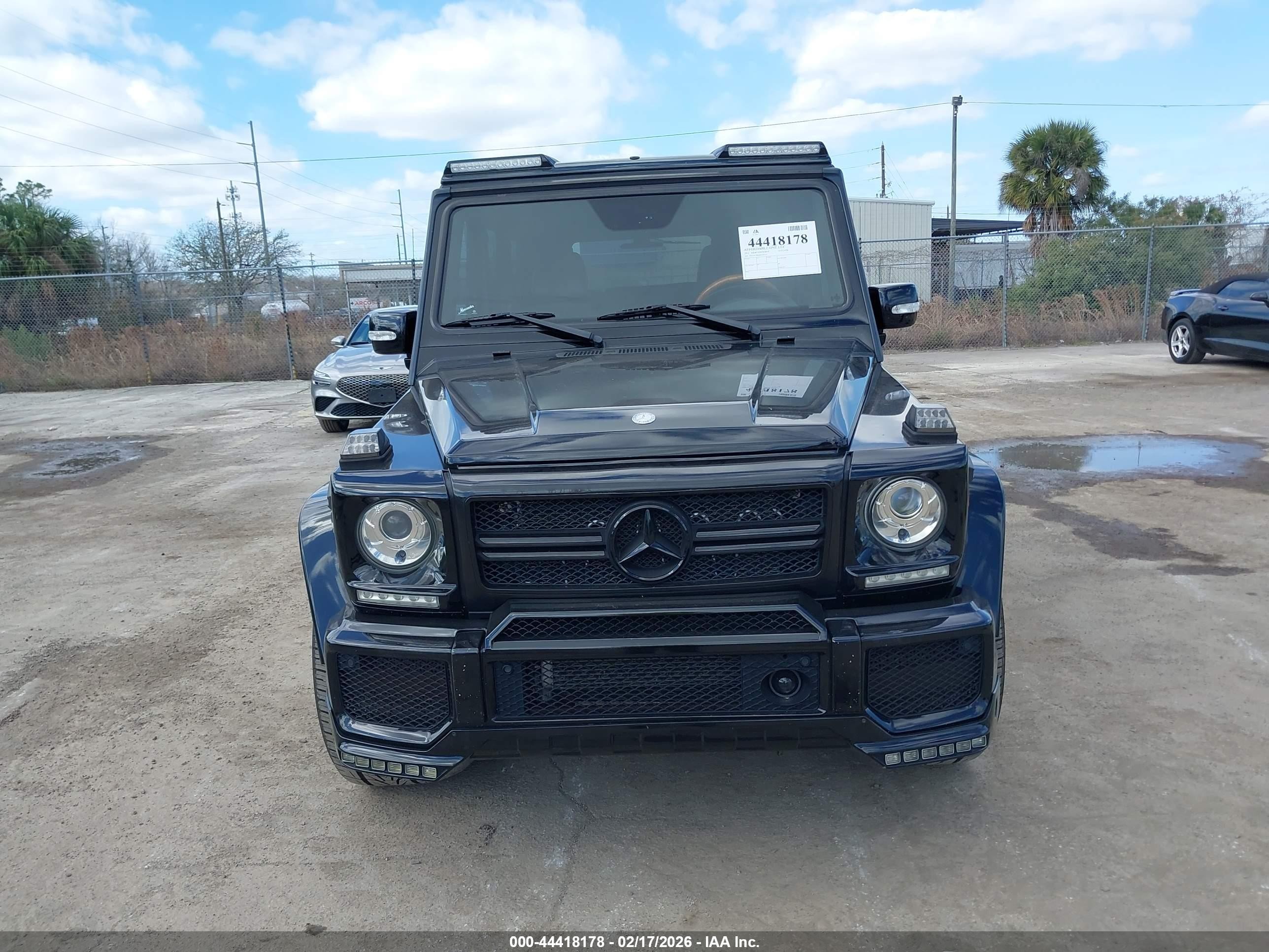 2011 Mercedes-benz G 55 Amg 4matic Черный vin: WDCYC7BF4BX192113