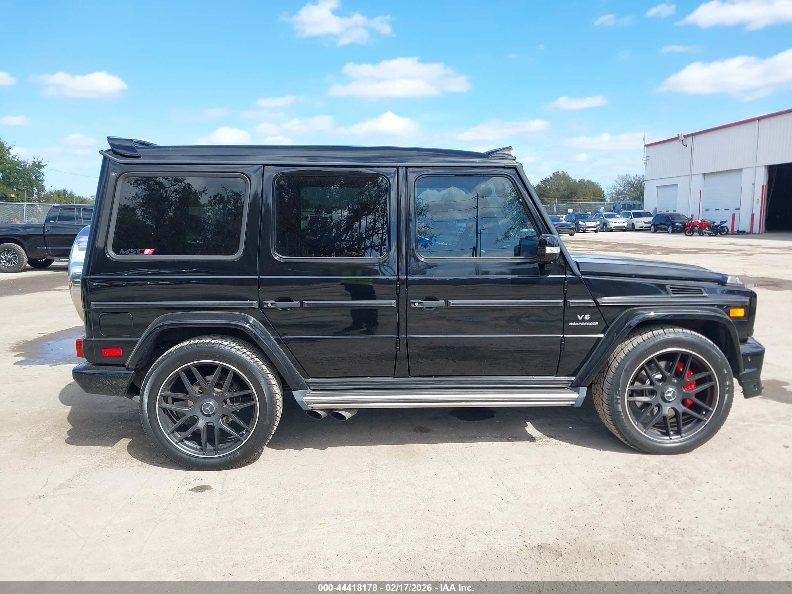2011 Mercedes-benz G 55 Amg 4matic Черный vin: WDCYC7BF4BX192113