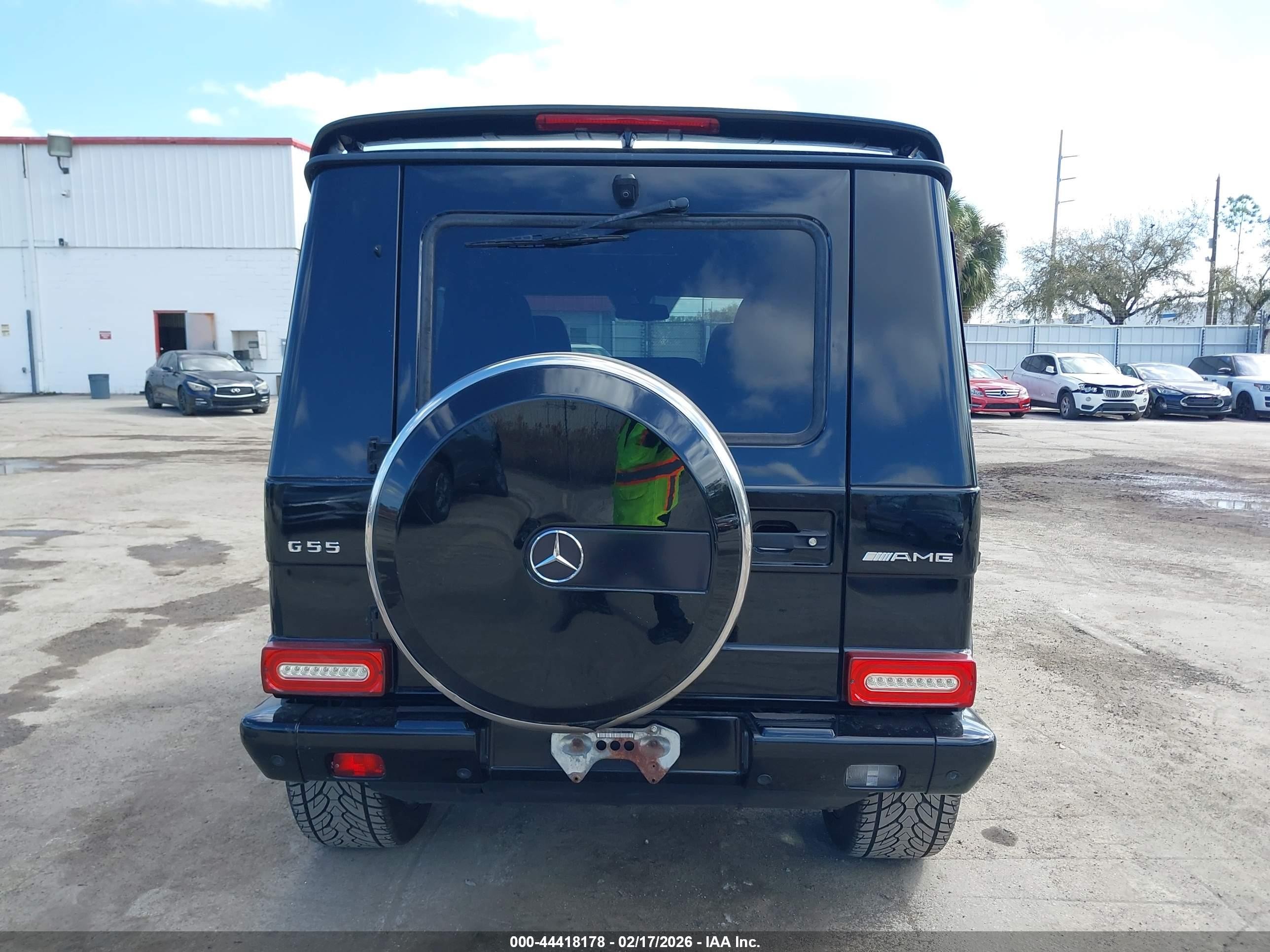2011 Mercedes-benz G 55 Amg 4matic Черный vin: WDCYC7BF4BX192113