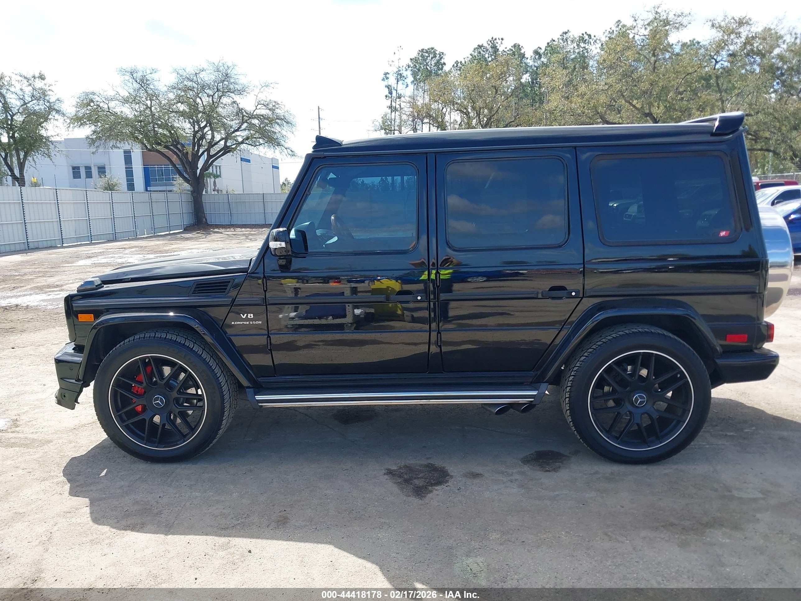 2011 Mercedes-benz G 55 Amg 4matic Черный vin: WDCYC7BF4BX192113