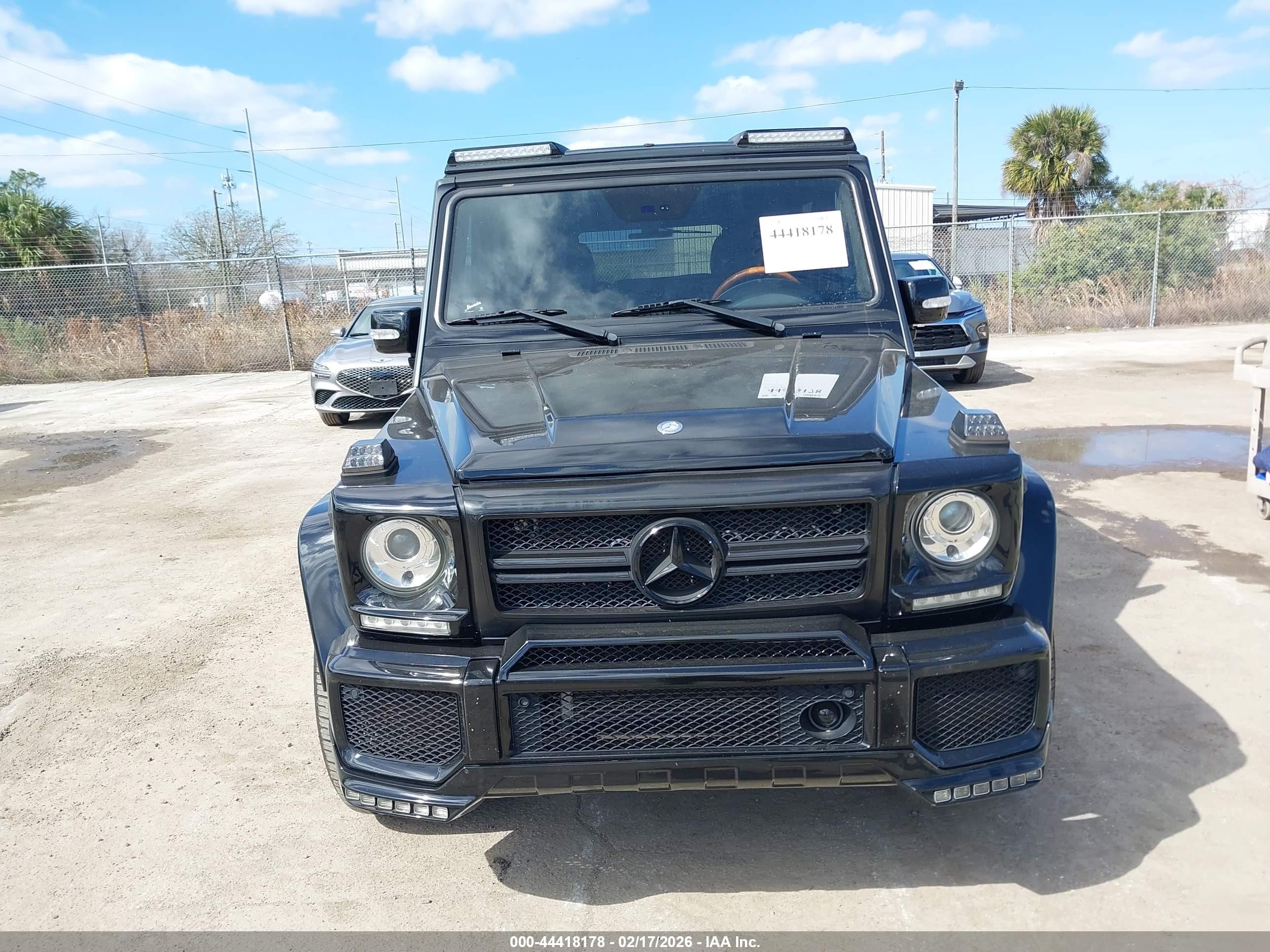 2011 Mercedes-benz G 55 Amg 4matic Черный vin: WDCYC7BF4BX192113